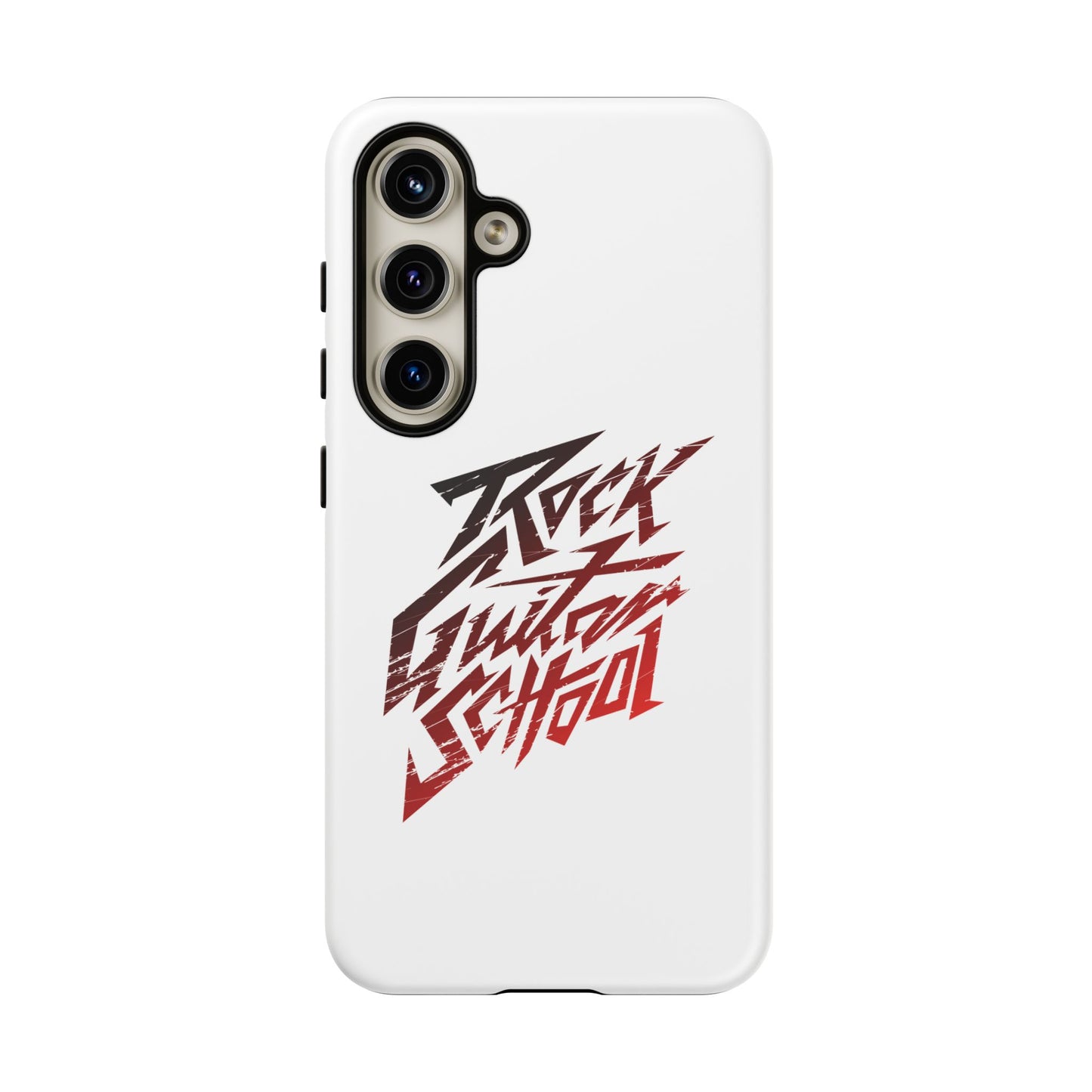 T5 Minimalist ROCK GUITAR SCHOOL Smartphone Case