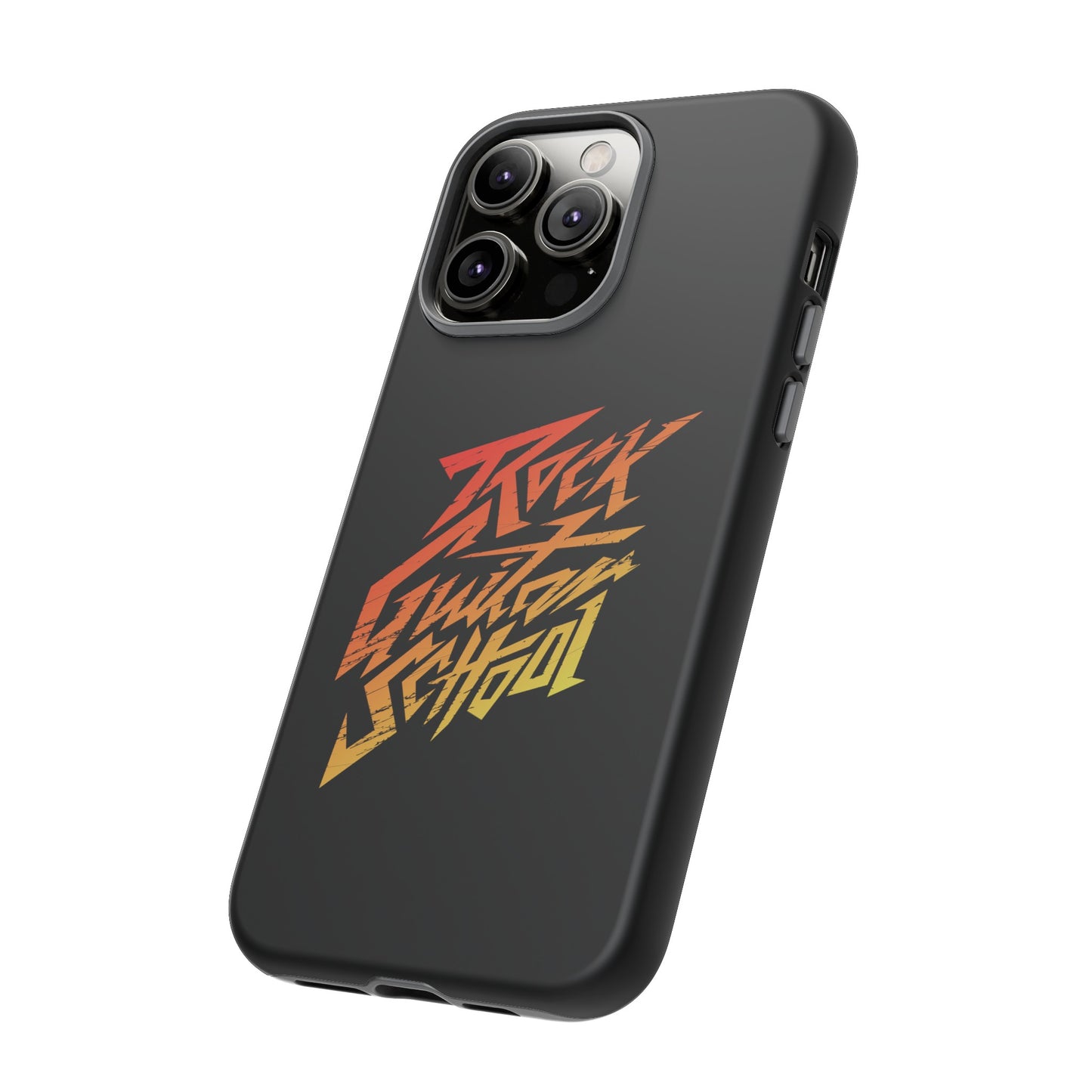 T5 Minimalist ROCK GUITAR SCHOOL Smartphone Case