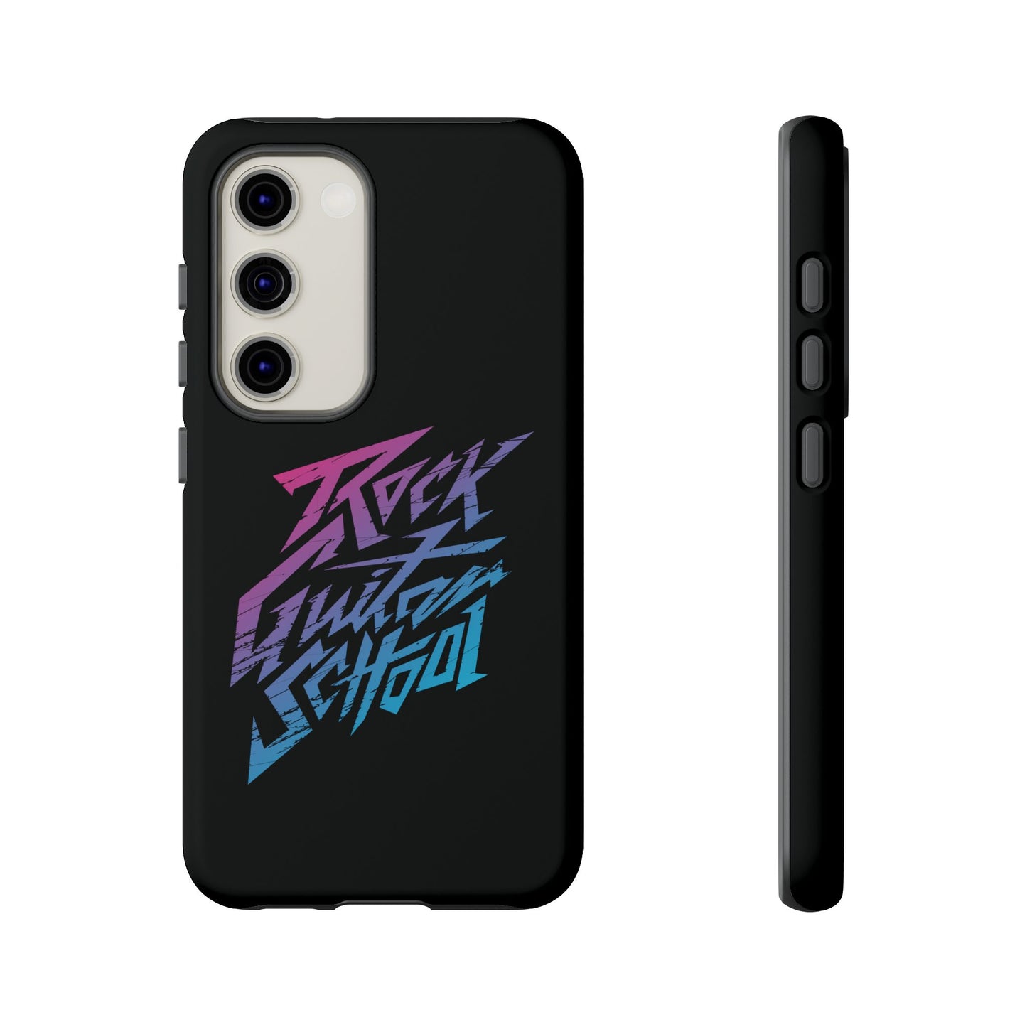 T5 Minimalist ROCK GUITAR SCHOOL Smartphone Case