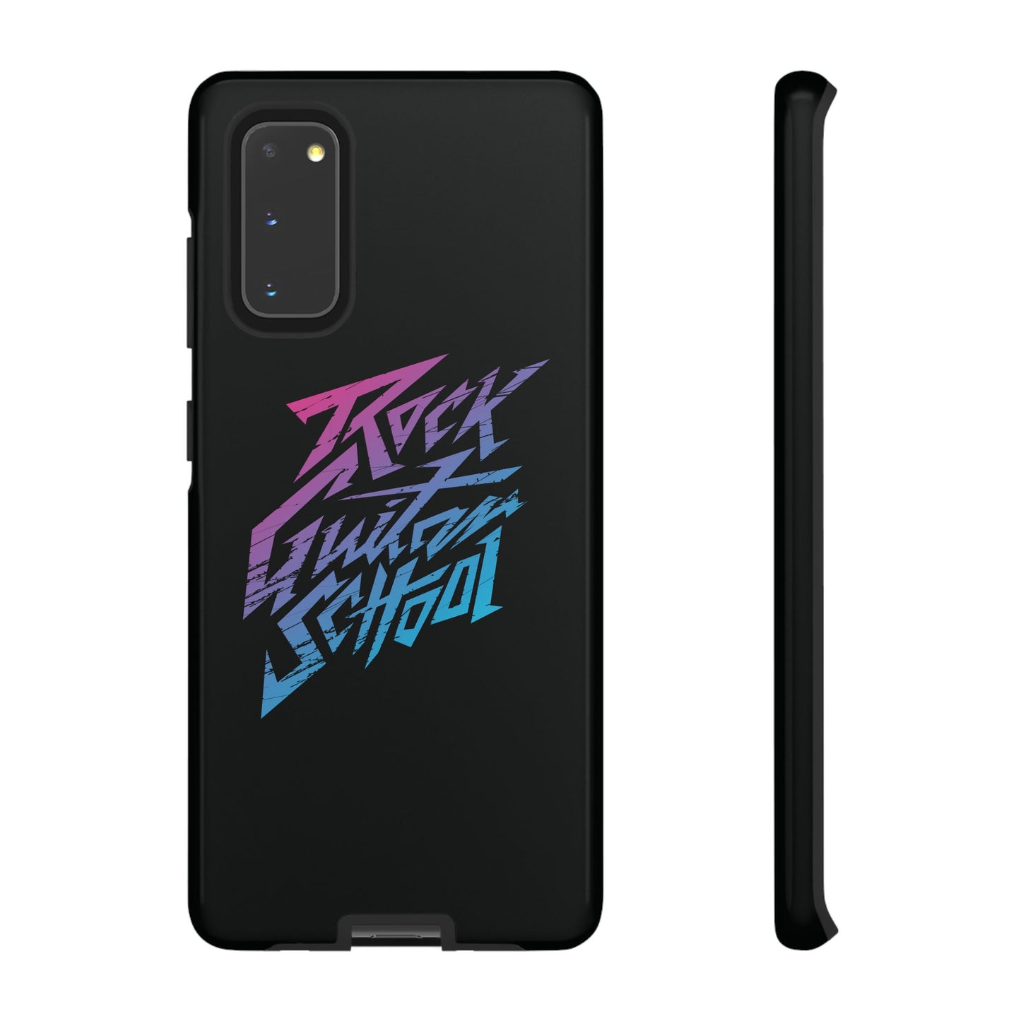 T5 Minimalist ROCK GUITAR SCHOOL Smartphone Case
