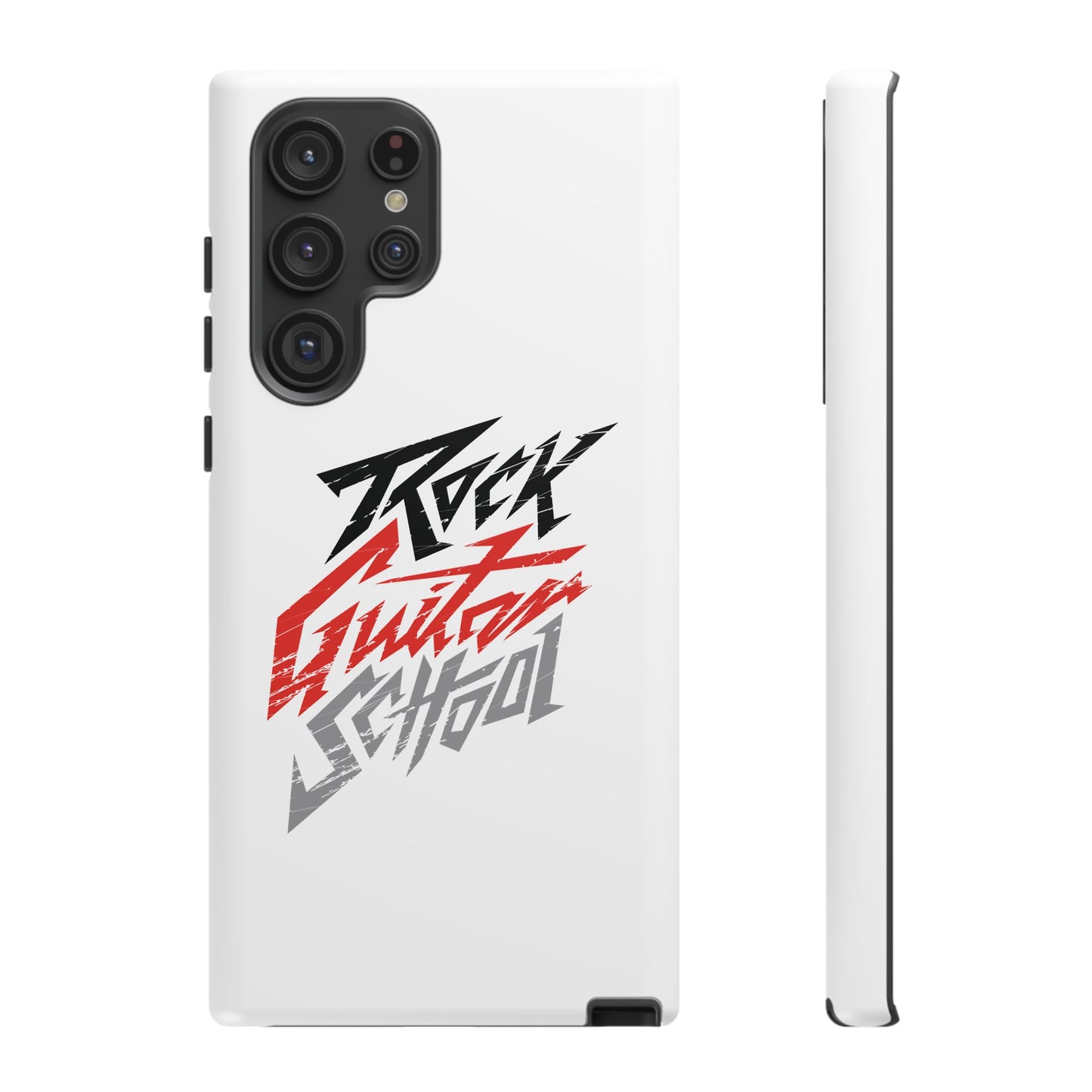 T5 Minimalist ROCK GUITAR SCHOOL Smartphone Case