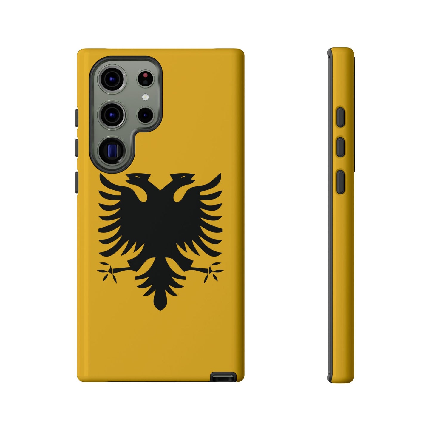 T5 Minimalist Albanian Flag Two Headed Eagle Smartphone Case