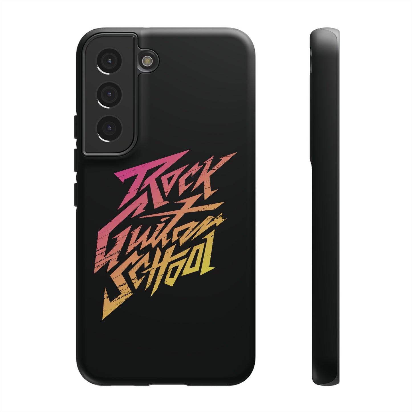 T5 Minimalist ROCK GUITAR SCHOOL Smartphone Case