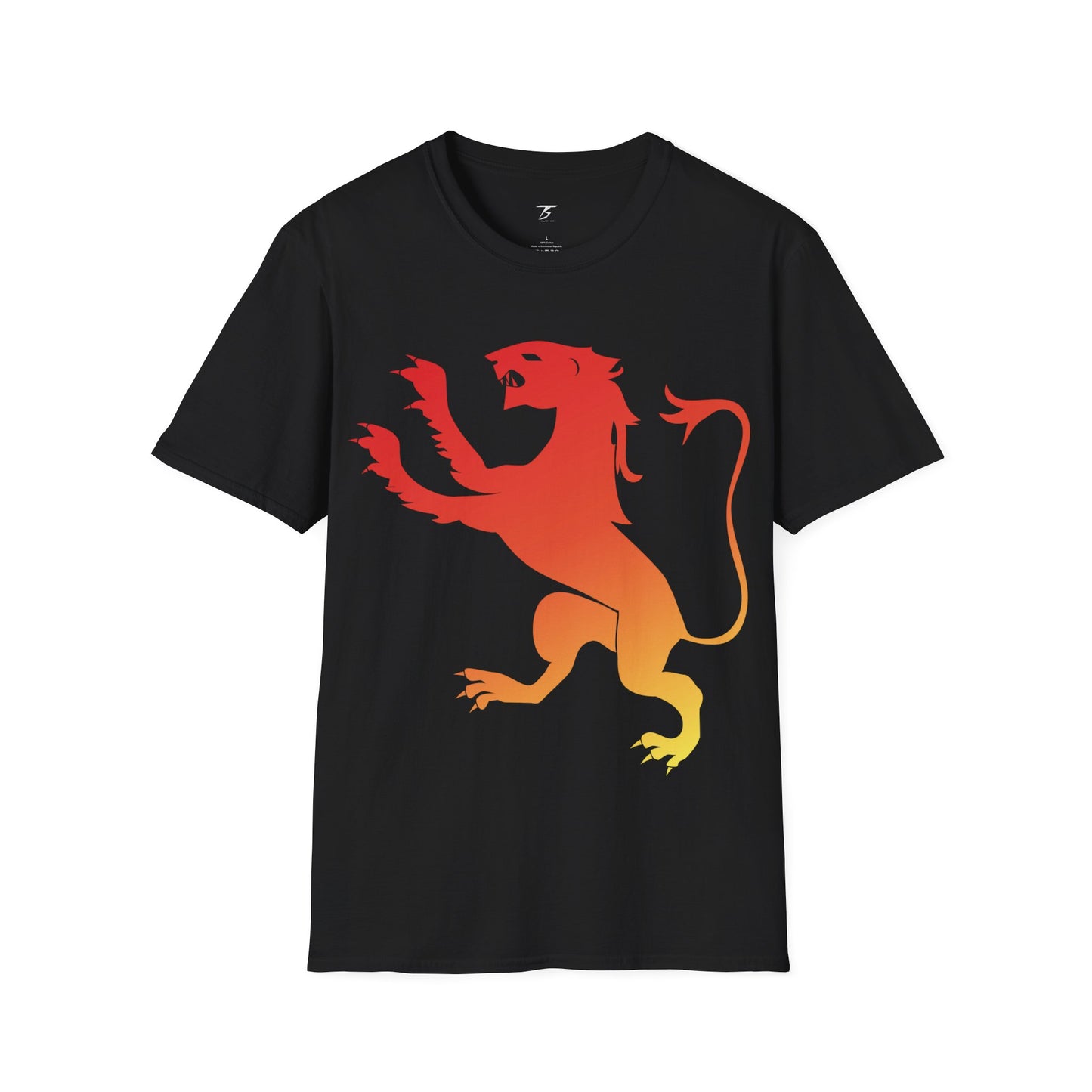 T5 Minimalist Spanish Lion T-Shirt for Men