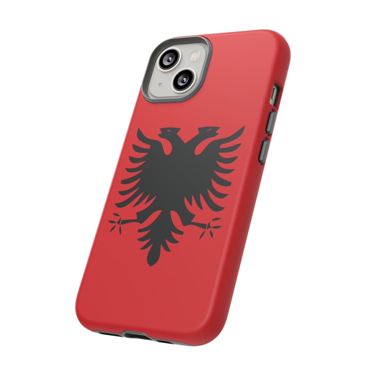 T5 Minimalist Albanian Flag Two Headed Eagle Smartphone Case