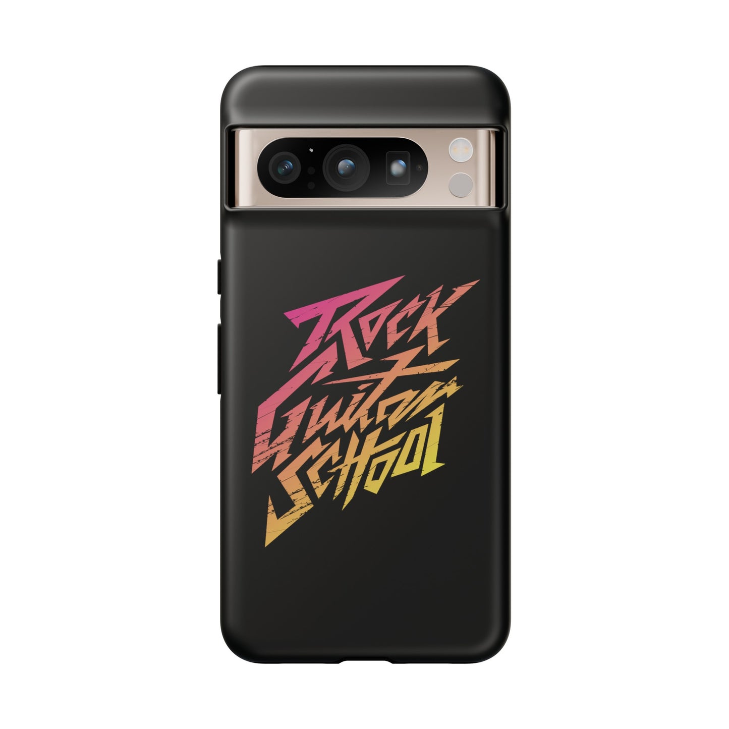 T5 Minimalist ROCK GUITAR SCHOOL Smartphone Case