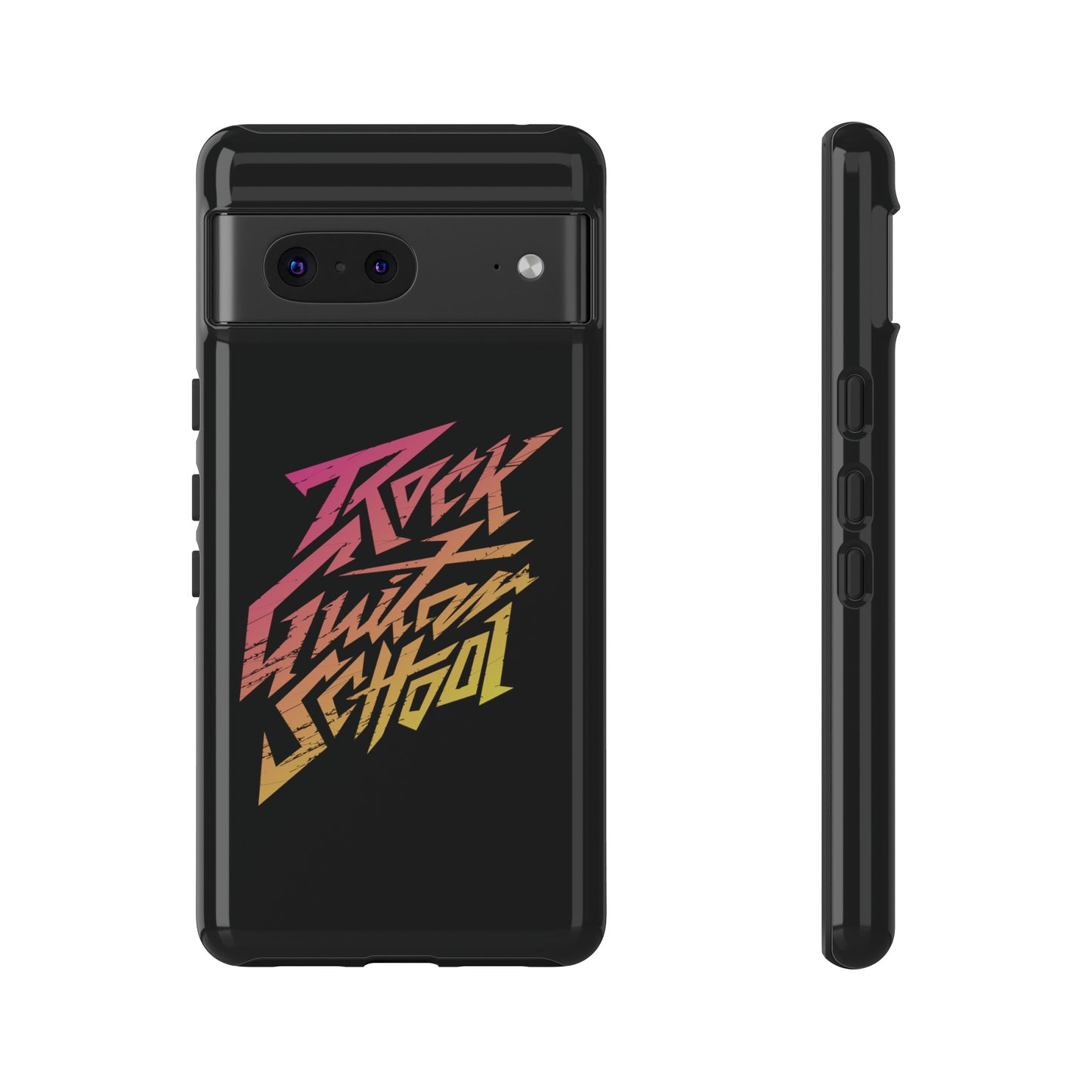 T5 Minimalist ROCK GUITAR SCHOOL Smartphone Case