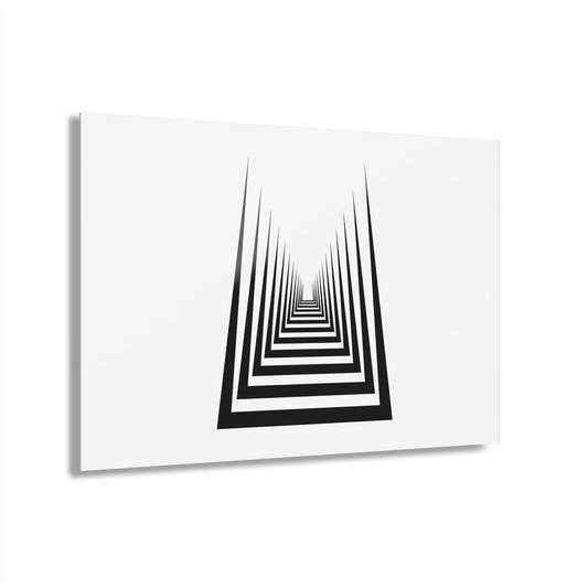 T5 Minimalist Endless Corridor Acrylic Print