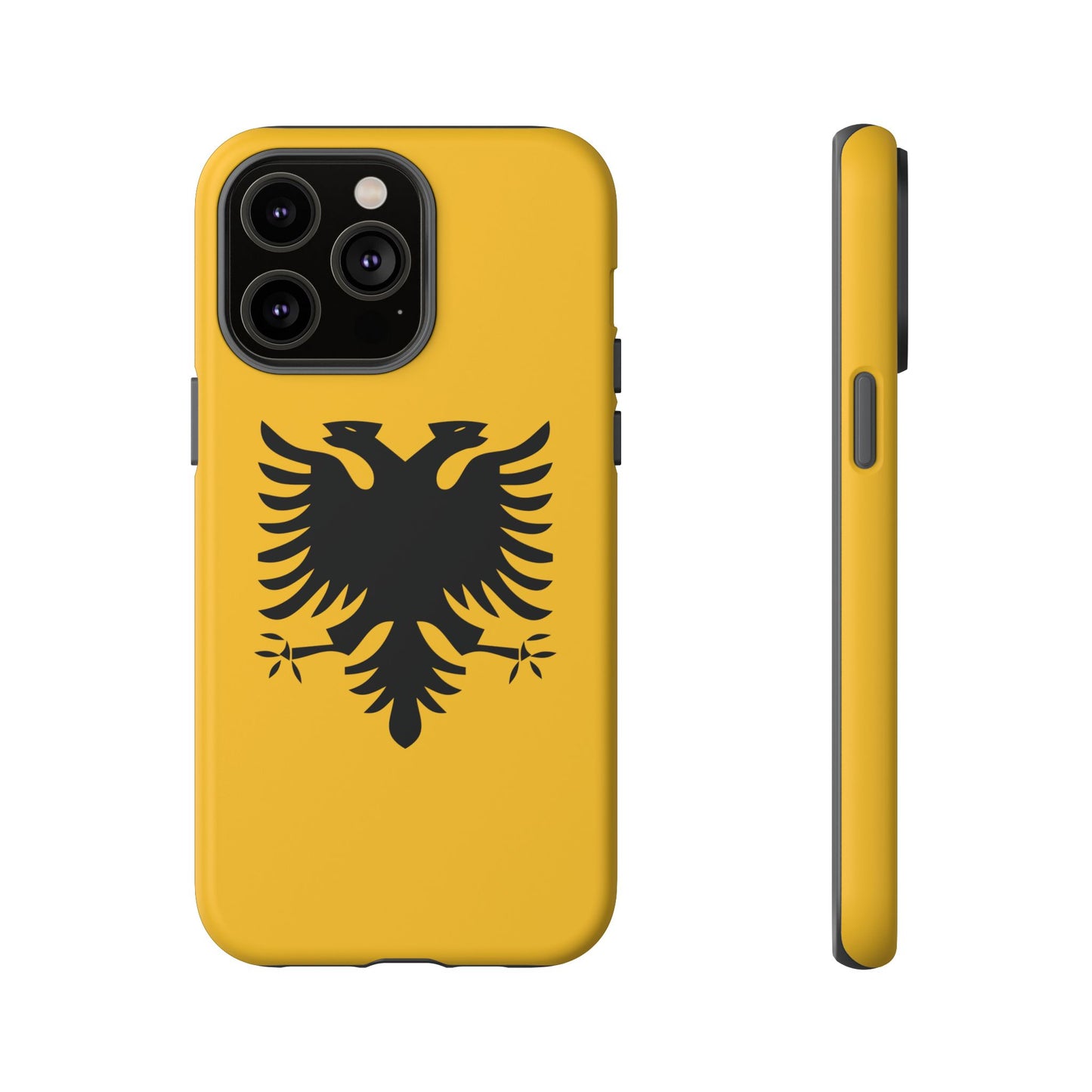 T5 Minimalist Albanian Flag Two Headed Eagle Smartphone Case