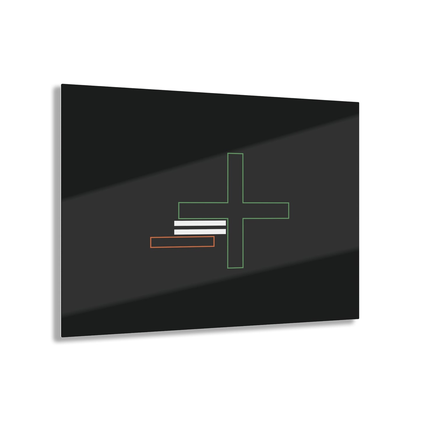 T5 Minimalist Less is More Acrylic Print