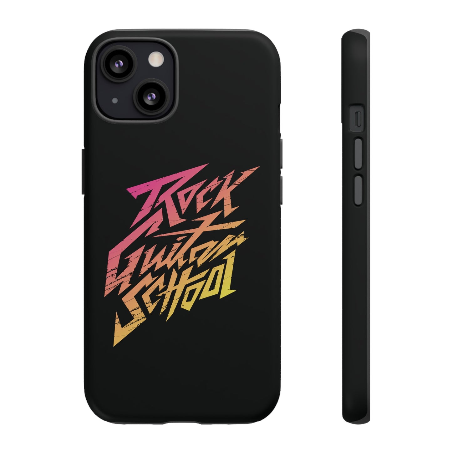 T5 Minimalist ROCK GUITAR SCHOOL Smartphone Case