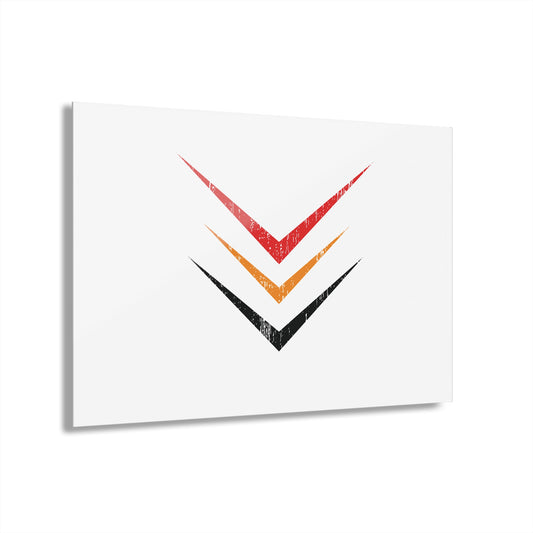 T5 Minimalist Suspended Vs Acrylic Print