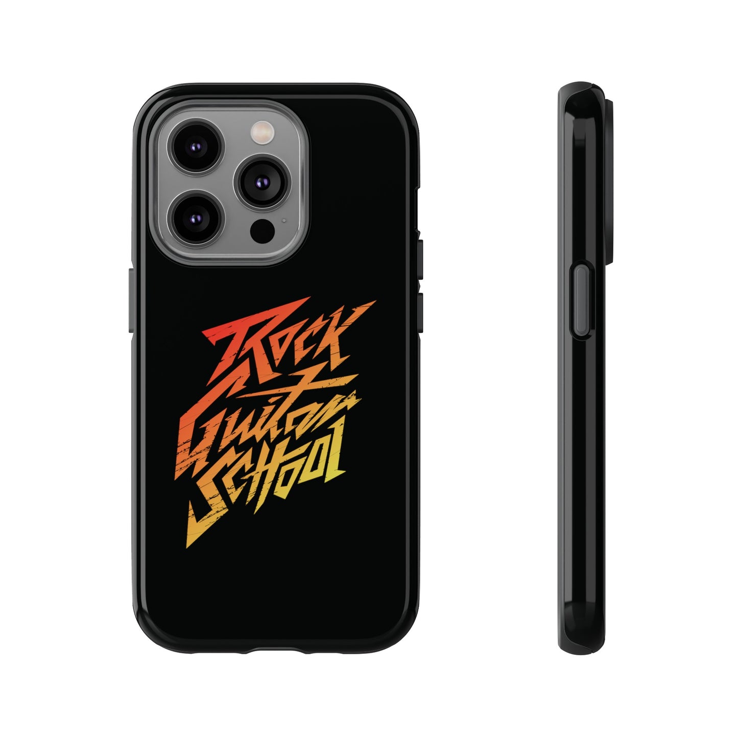 T5 Minimalist ROCK GUITAR SCHOOL Smartphone Case