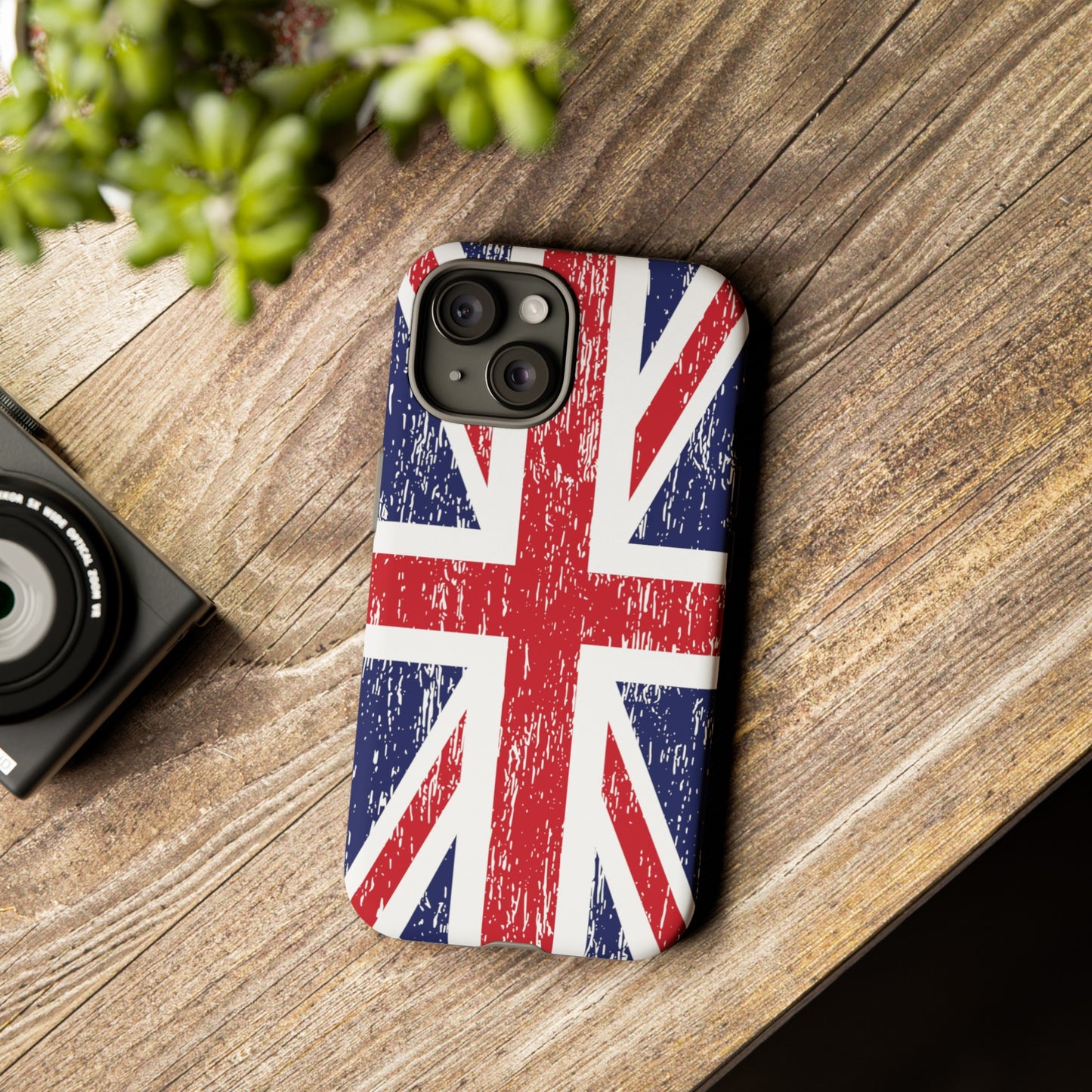 T5 Minimalist United Kingdom Flag Smartphone Case