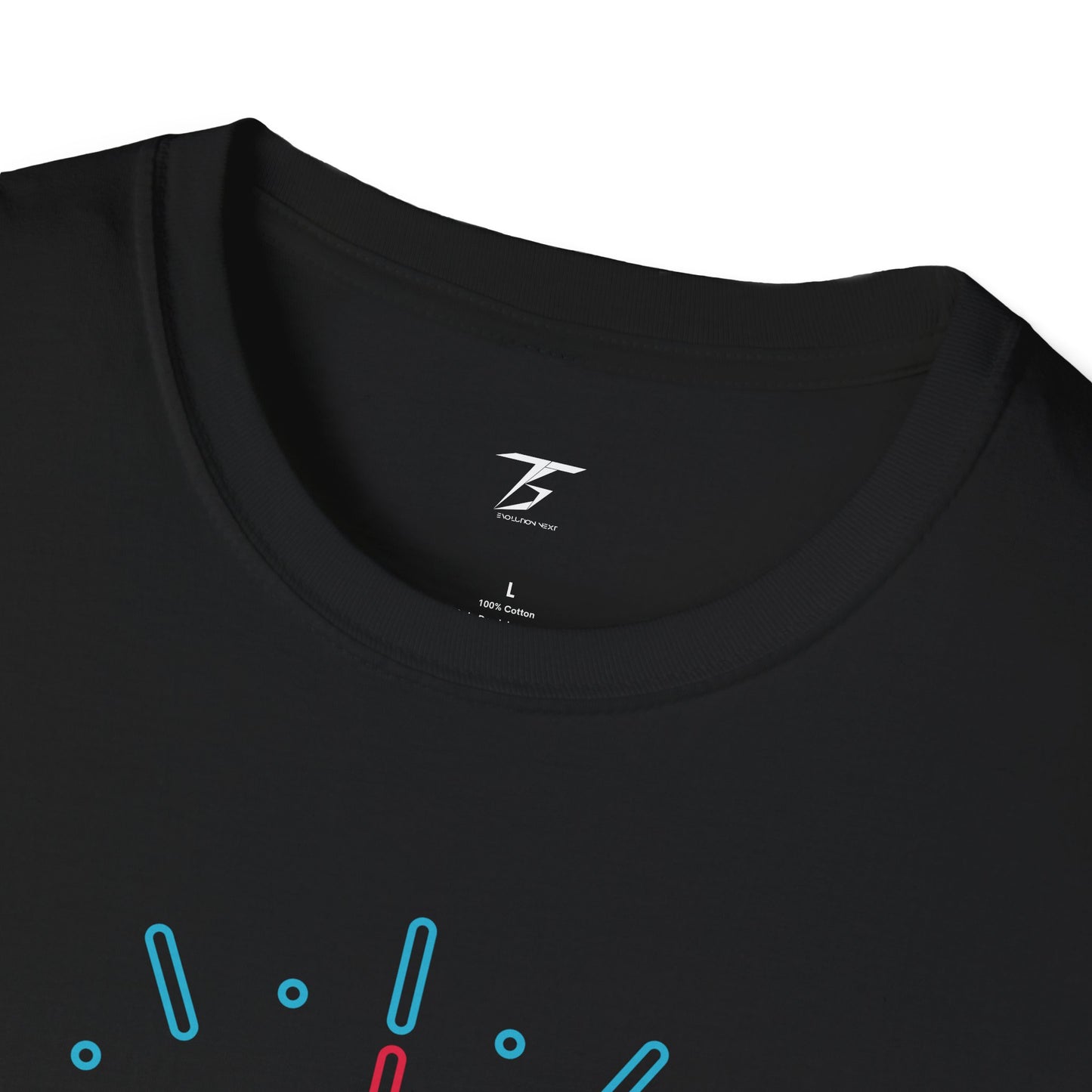 T5 Minimalist Digital Clock T-Shirt for Men