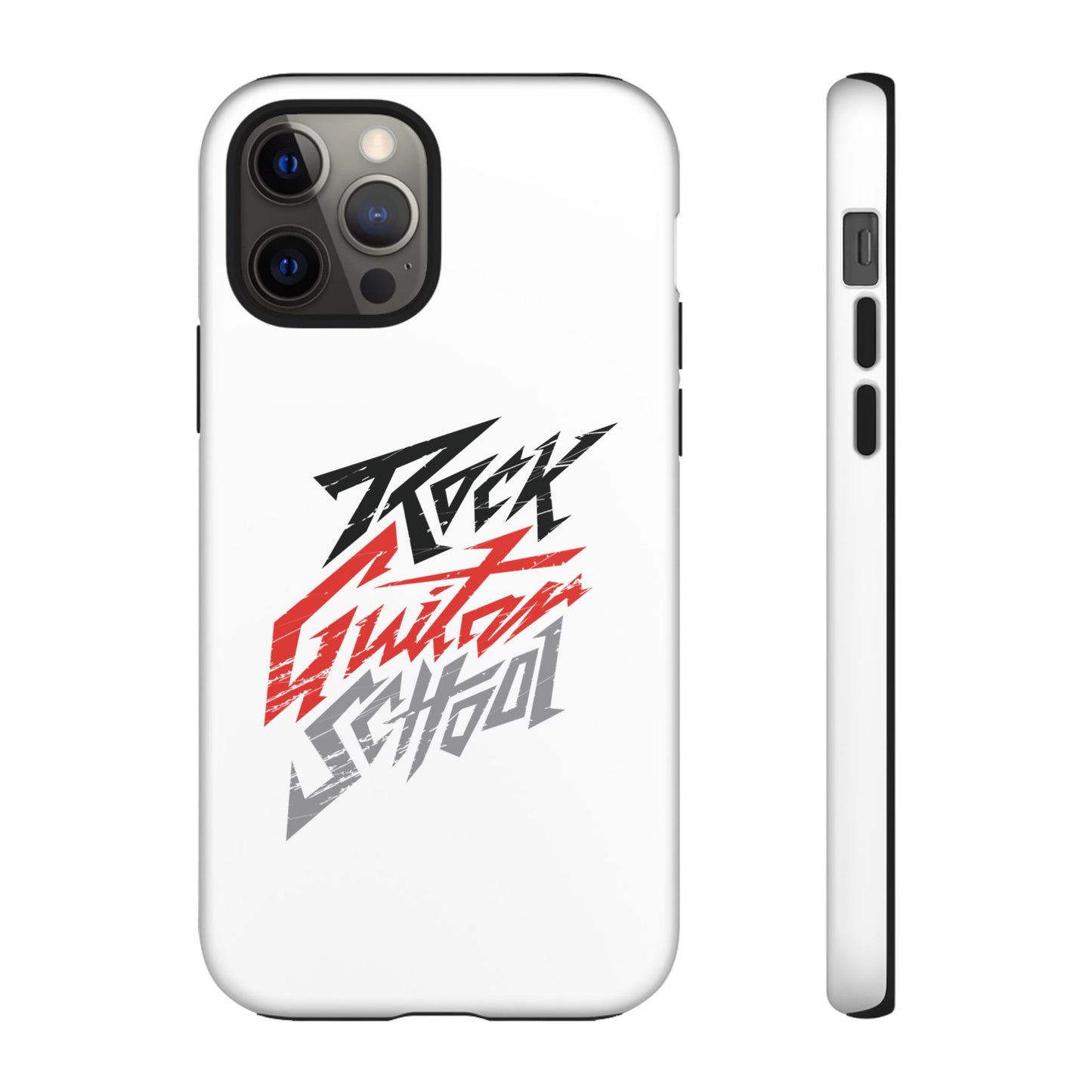 T5 Minimalist ROCK GUITAR SCHOOL Smartphone Case