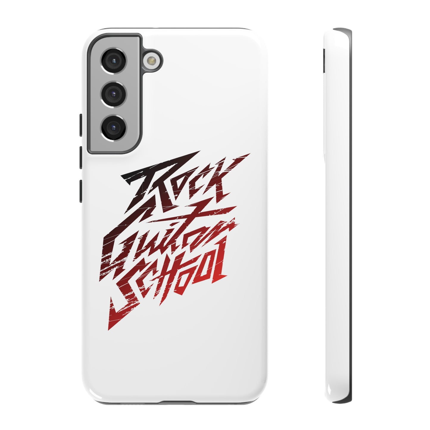 T5 Minimalist ROCK GUITAR SCHOOL Smartphone Case