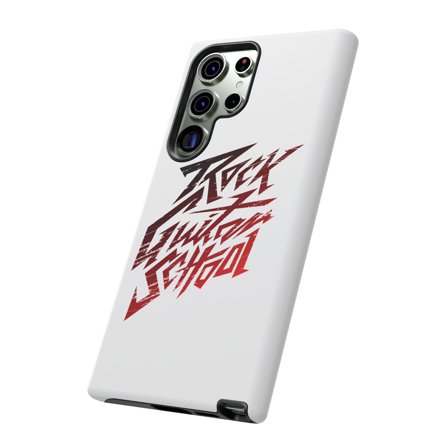 T5 Minimalist ROCK GUITAR SCHOOL Smartphone Case