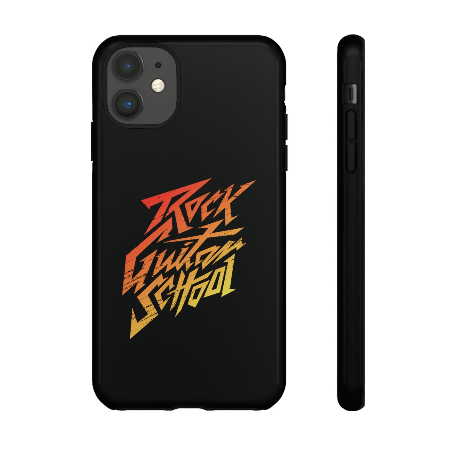 T5 Minimalist ROCK GUITAR SCHOOL Smartphone Case