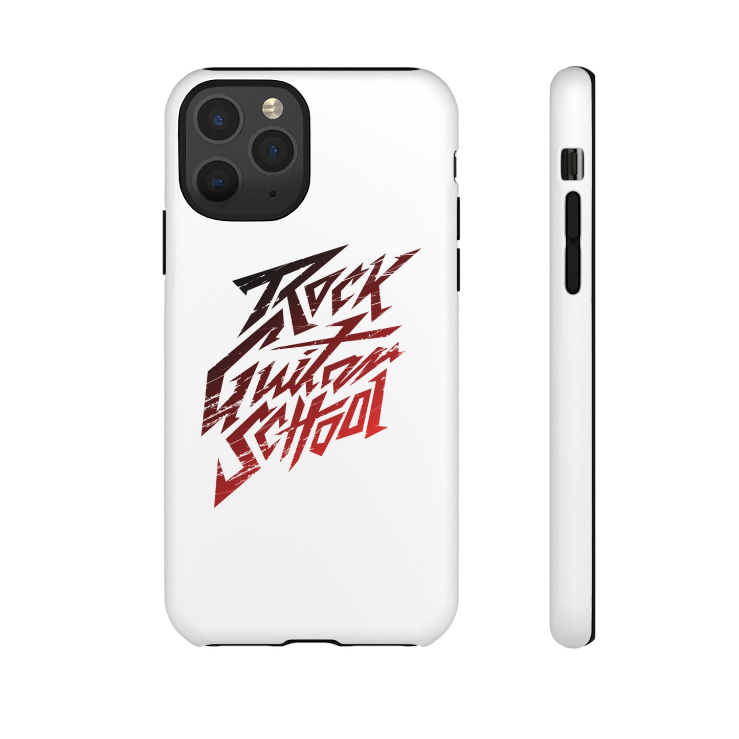 T5 Minimalist ROCK GUITAR SCHOOL Smartphone Case