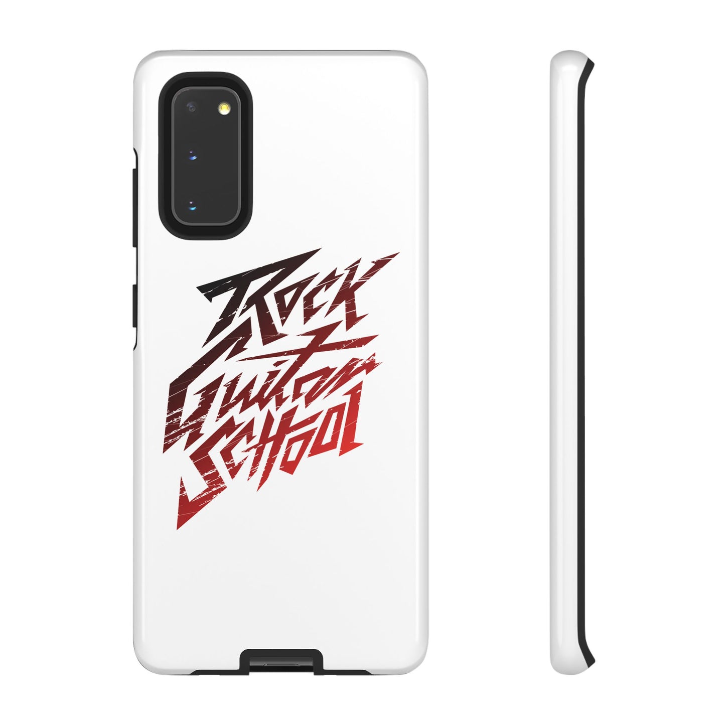 T5 Minimalist ROCK GUITAR SCHOOL Smartphone Case