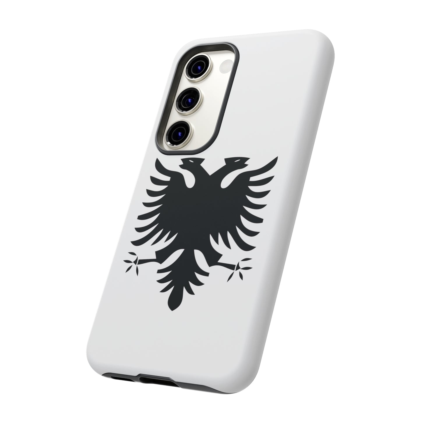 T5 Minimalist Albanian Flag Two Headed Eagle Smartphone Case