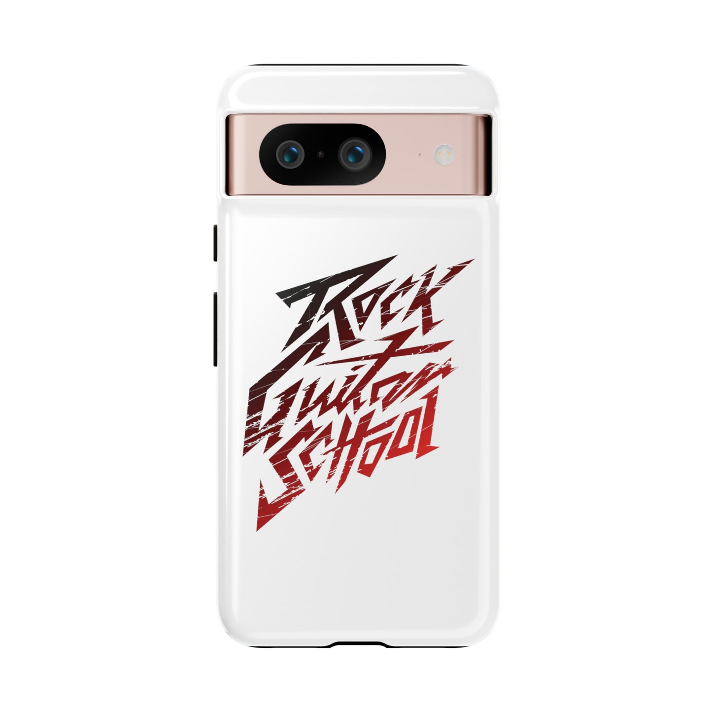 T5 Minimalist ROCK GUITAR SCHOOL Smartphone Case