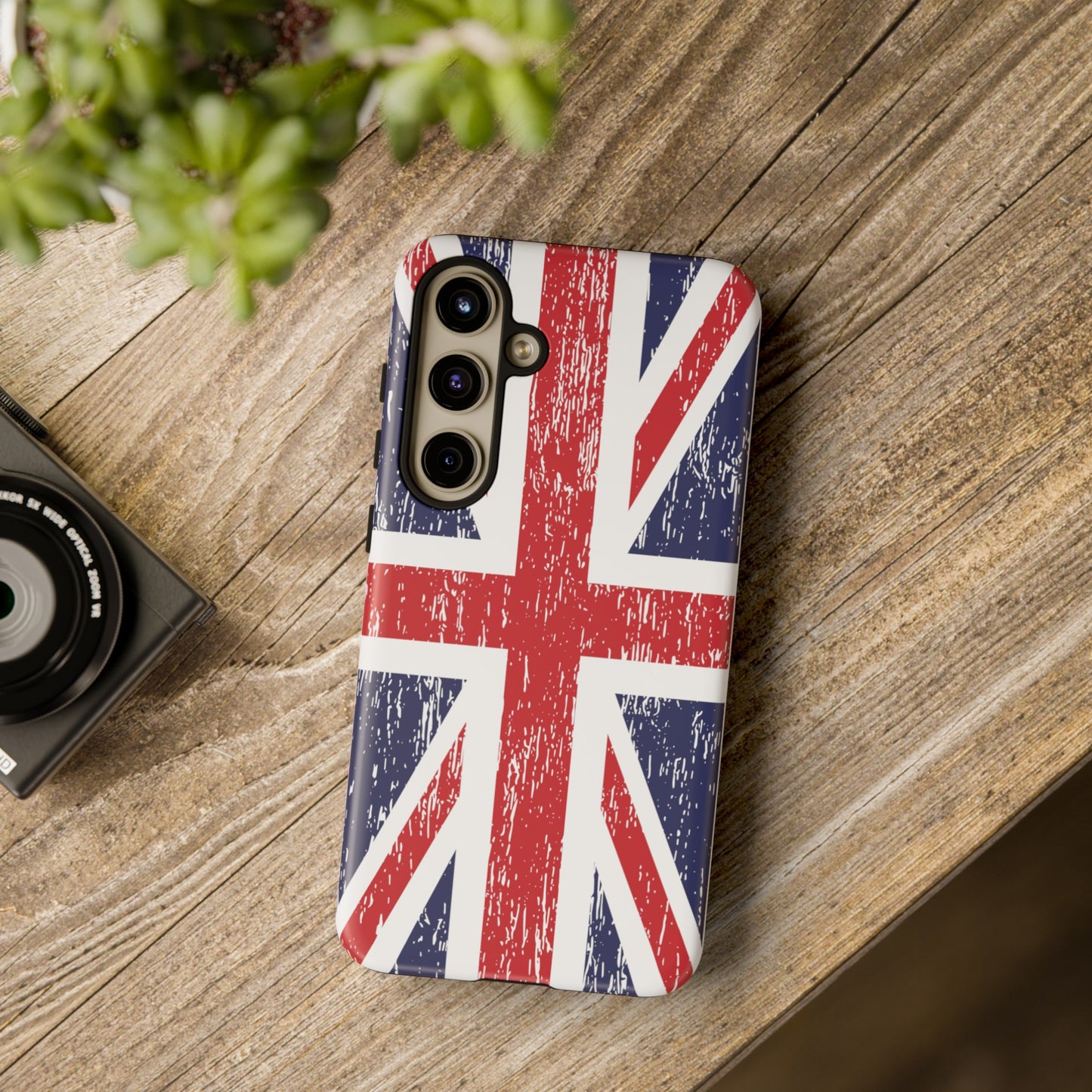 T5 Minimalist United Kingdom Flag Smartphone Case