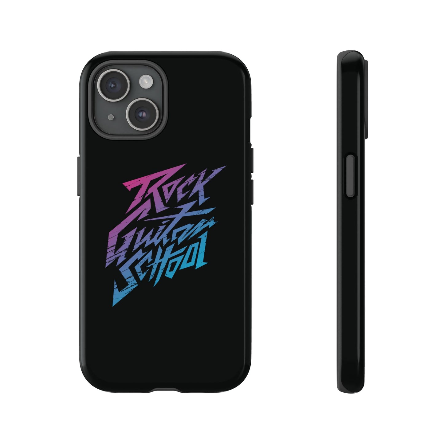 T5 Minimalist ROCK GUITAR SCHOOL Smartphone Case