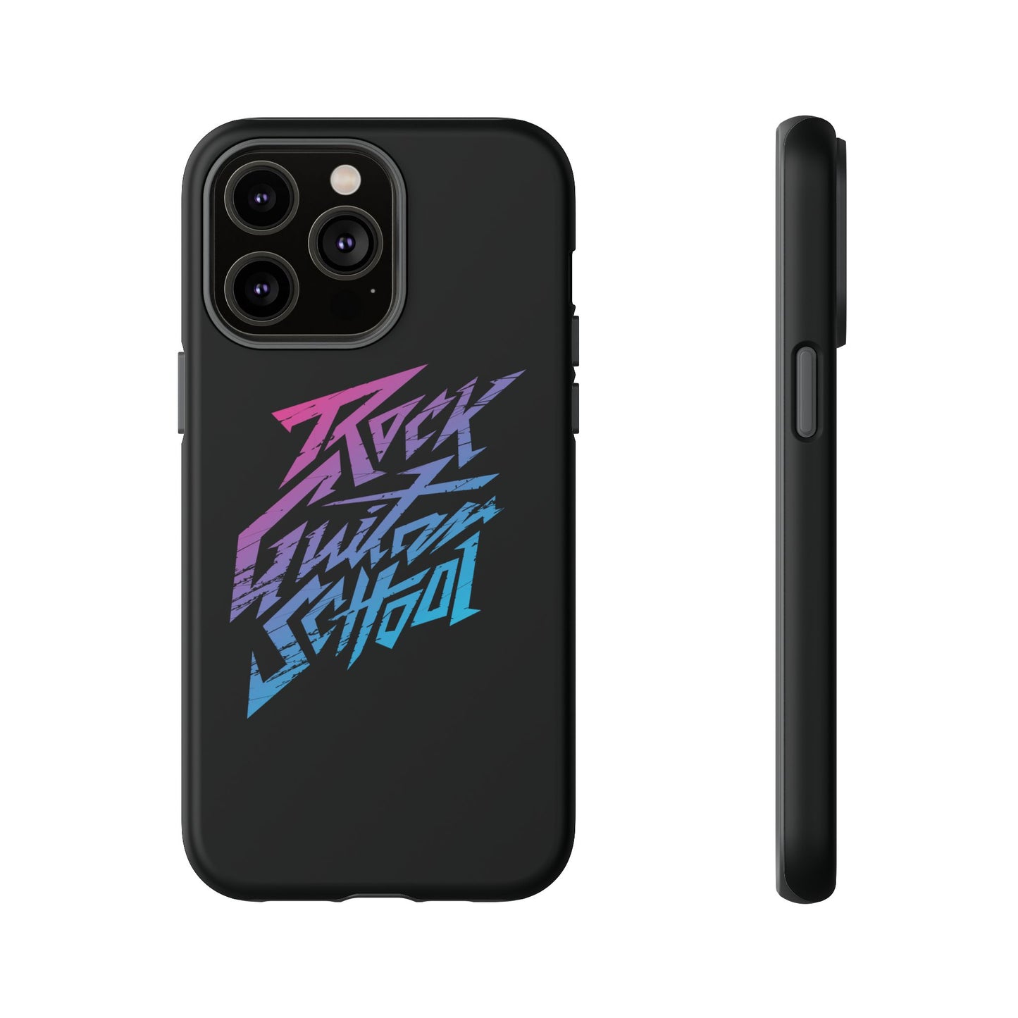 T5 Minimalist ROCK GUITAR SCHOOL Smartphone Case