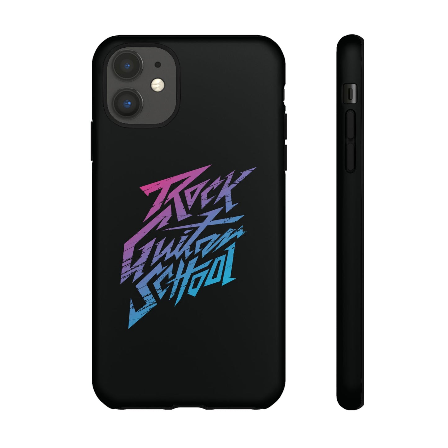 T5 Minimalist ROCK GUITAR SCHOOL Smartphone Case