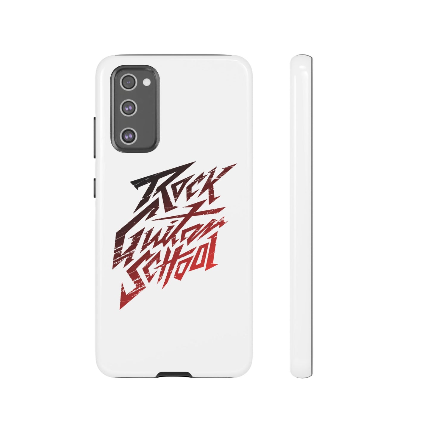 T5 Minimalist ROCK GUITAR SCHOOL Smartphone Case