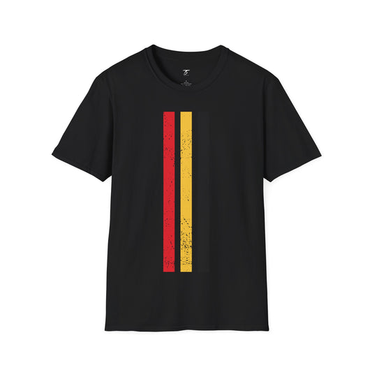 T5 Minimalist Parallel Rectangles T-Shirt for Men