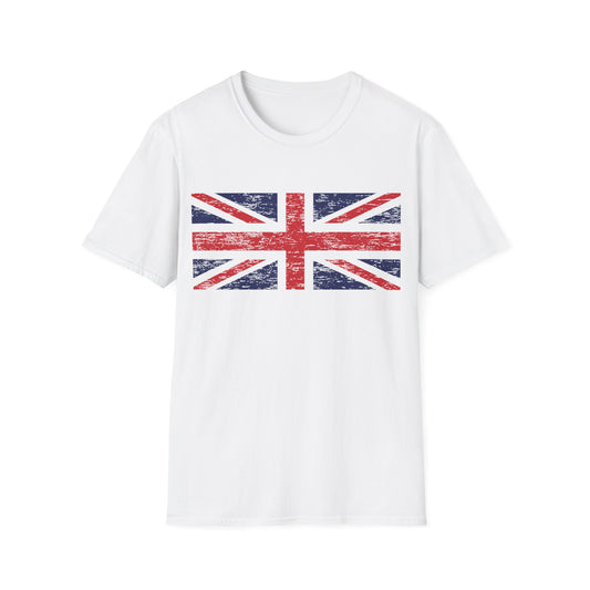 T5 Minimalist United Kingdom Flag T-Shirt for Men