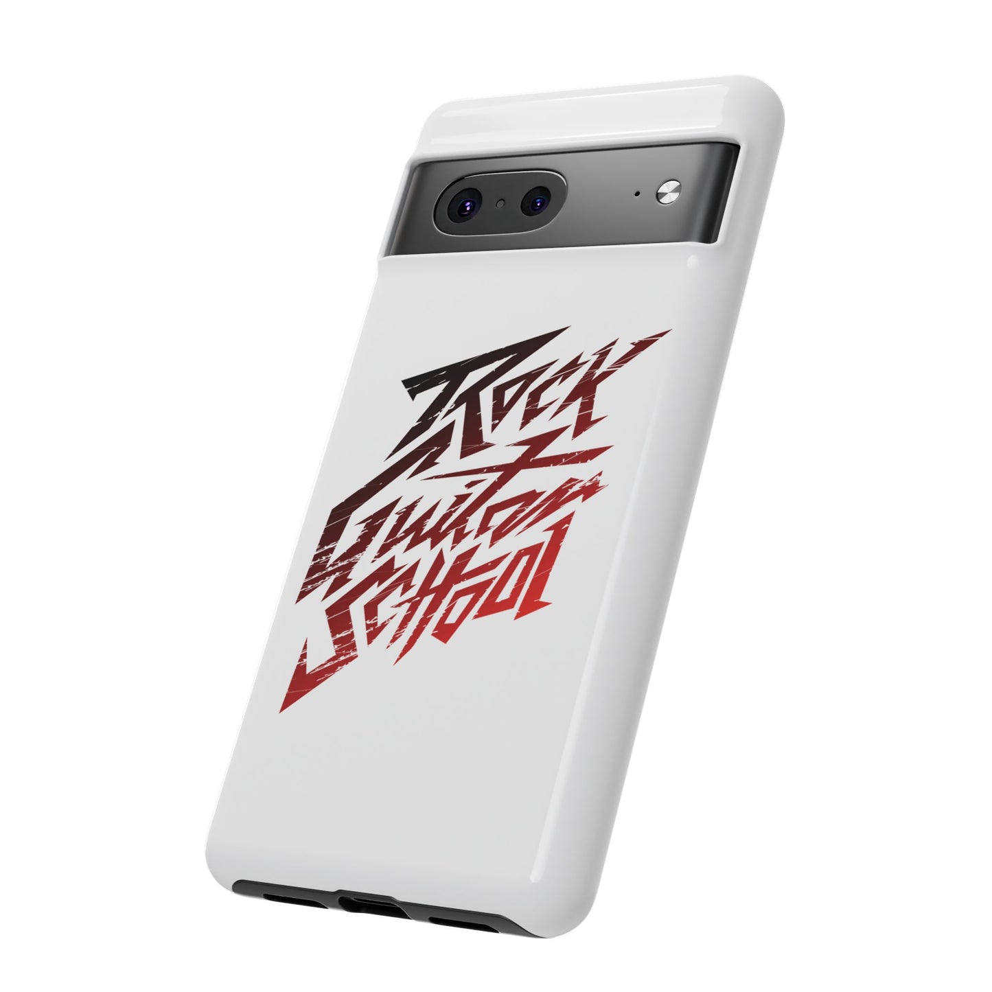 T5 Minimalist ROCK GUITAR SCHOOL Smartphone Case