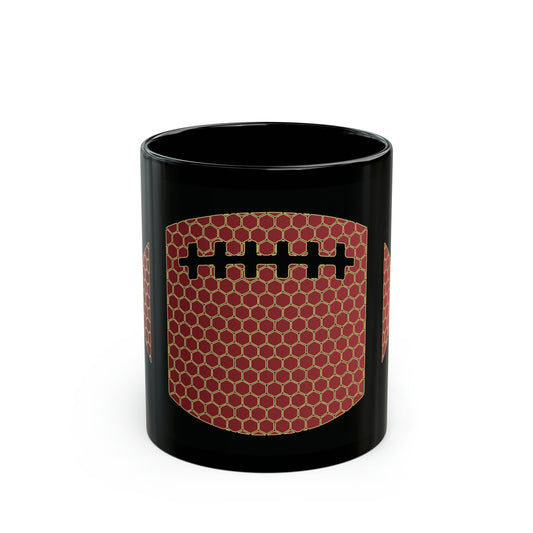 T5 Minimalist American Football Ball Ceramic Coffee Mug