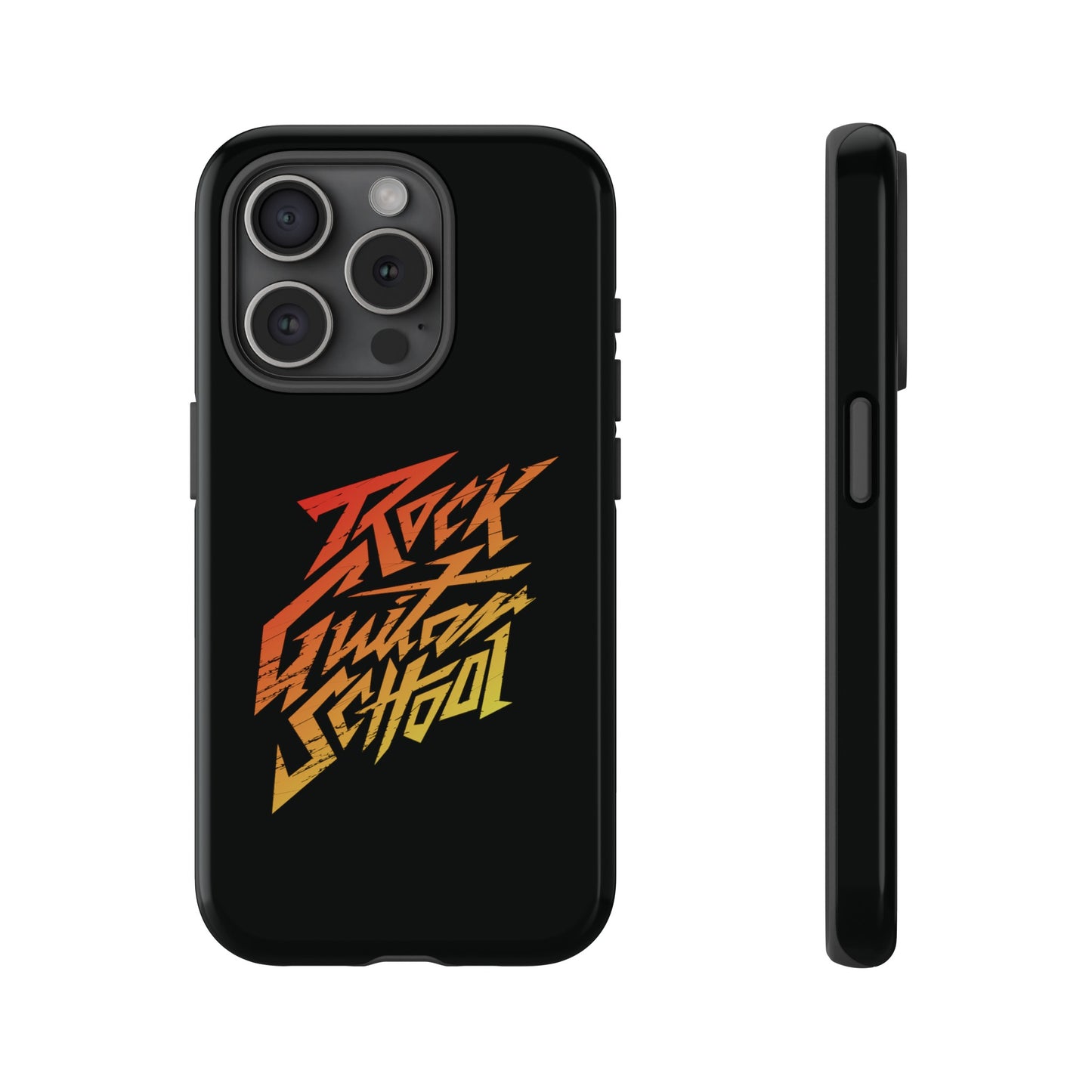 T5 Minimalist ROCK GUITAR SCHOOL Smartphone Case