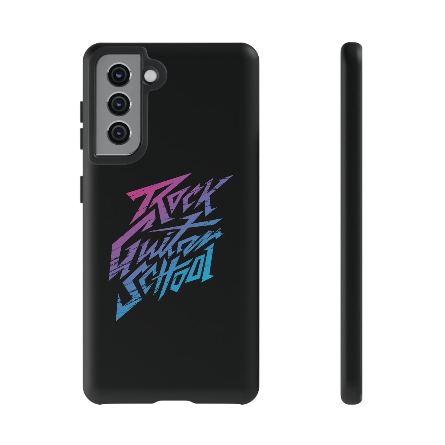 T5 Minimalist ROCK GUITAR SCHOOL Smartphone Case