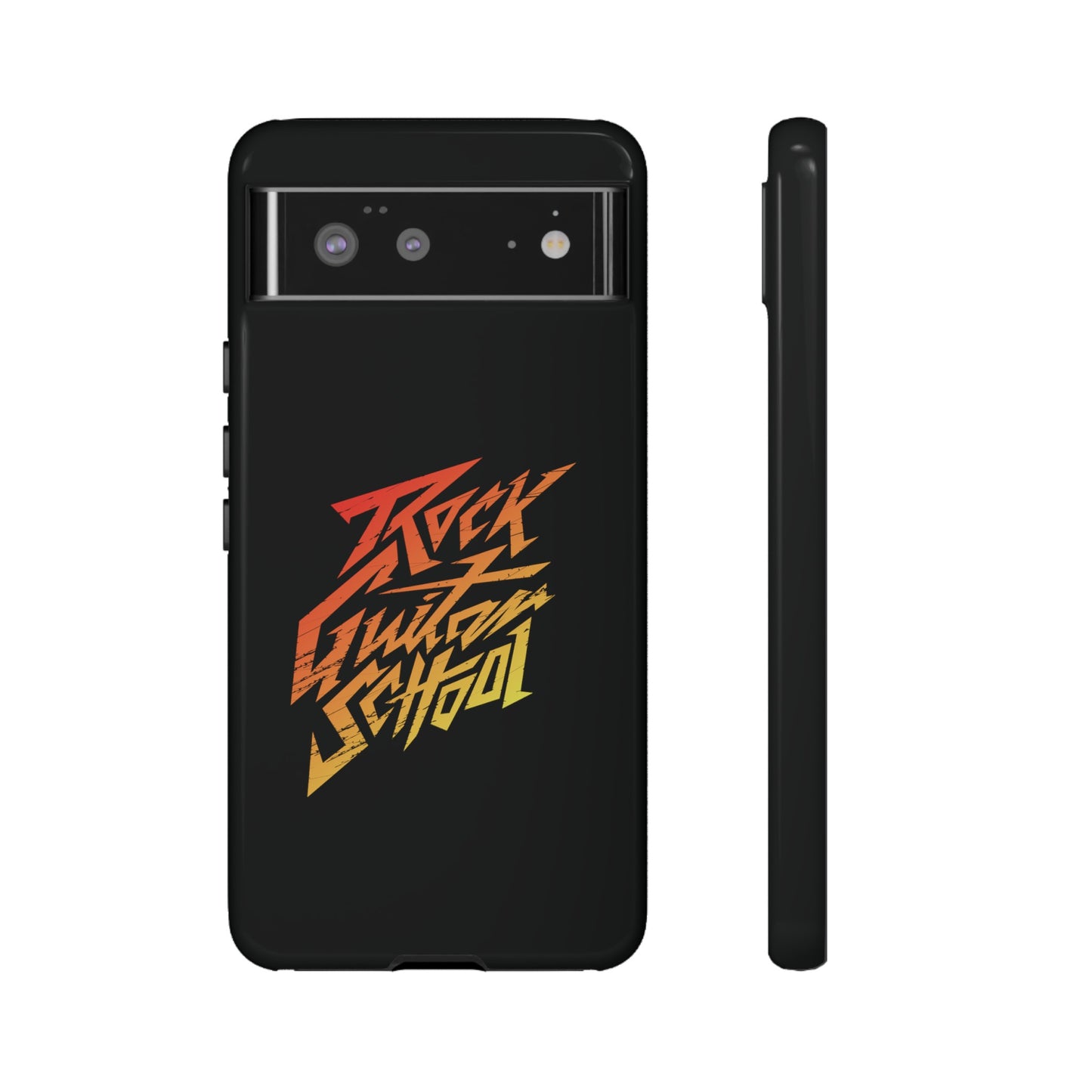 T5 Minimalist ROCK GUITAR SCHOOL Smartphone Case