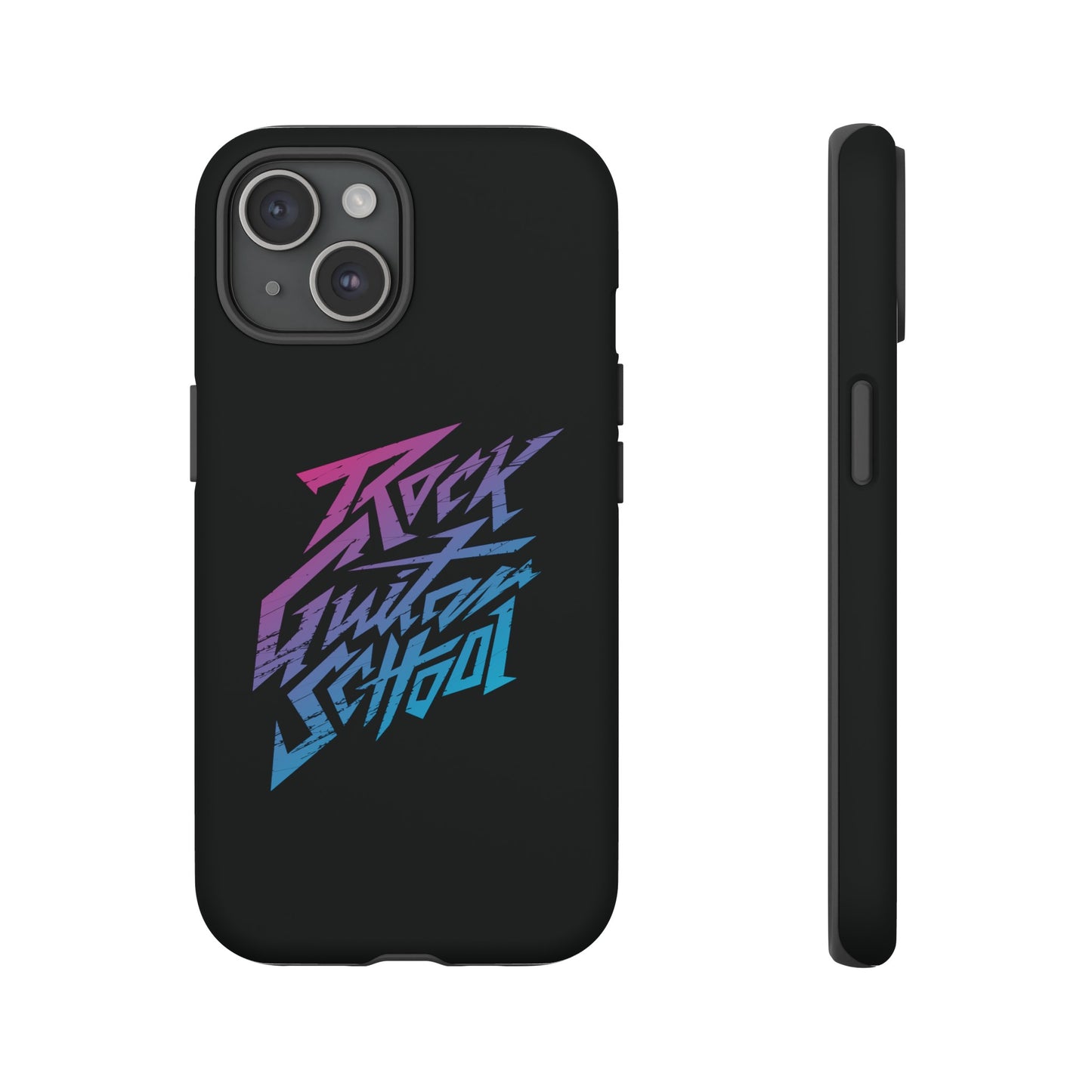 T5 Minimalist ROCK GUITAR SCHOOL Smartphone Case