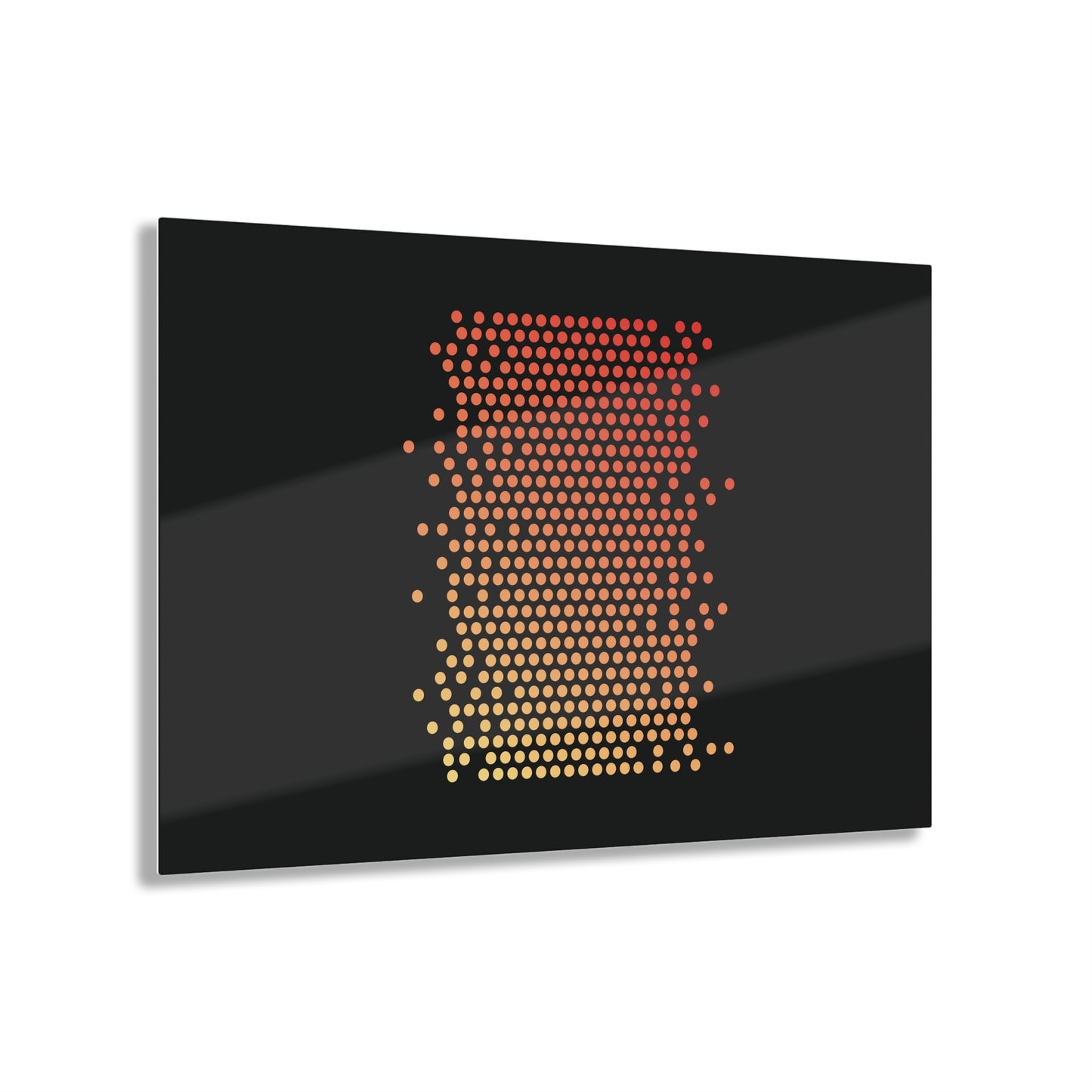 T5 Minimalist Dot Meeting Acrylic Print