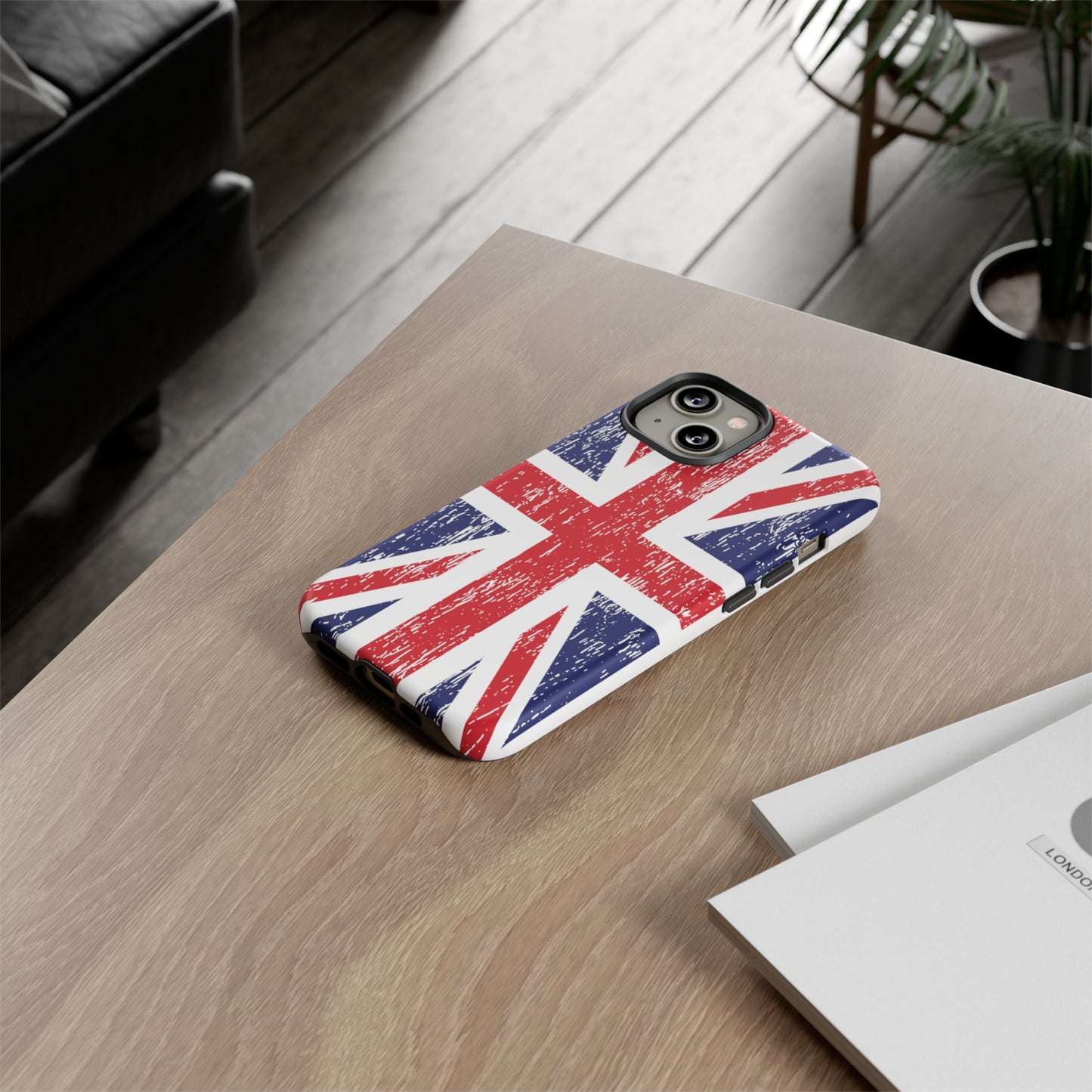 T5 Minimalist United Kingdom Flag Smartphone Case