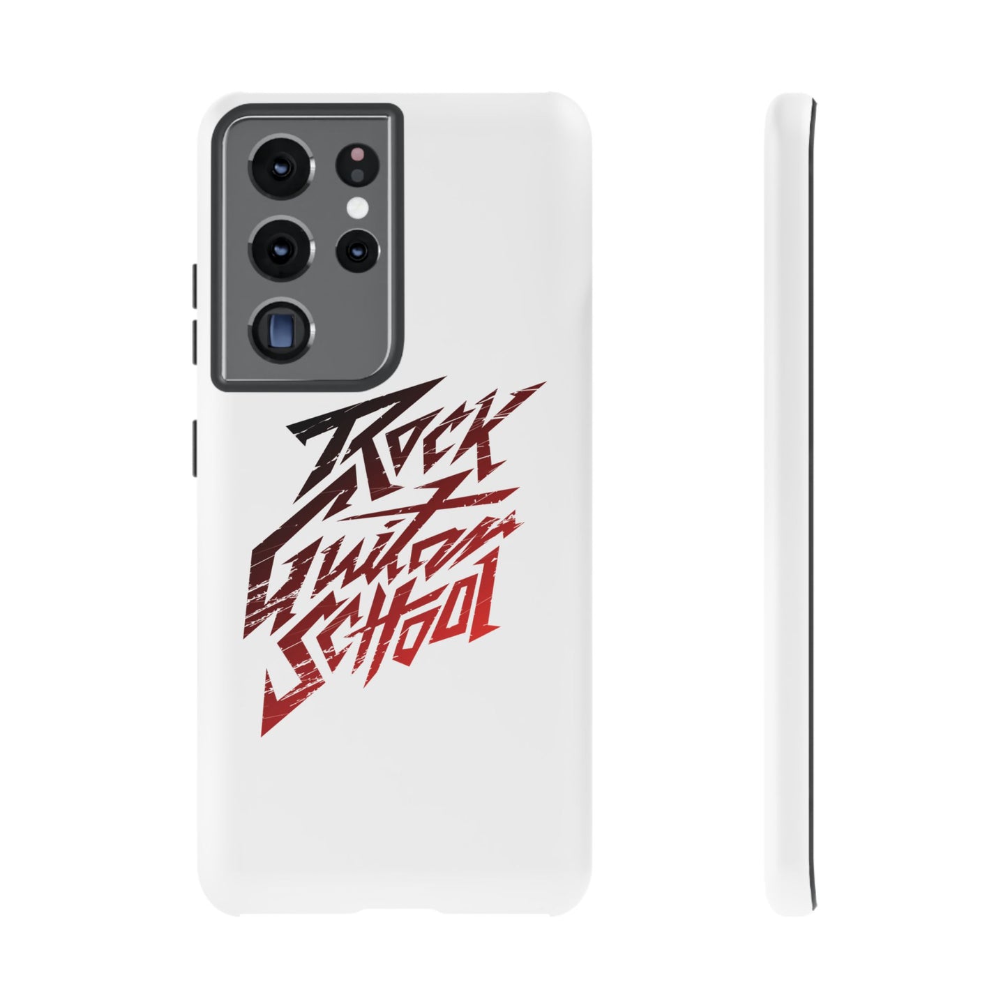 T5 Minimalist ROCK GUITAR SCHOOL Smartphone Case