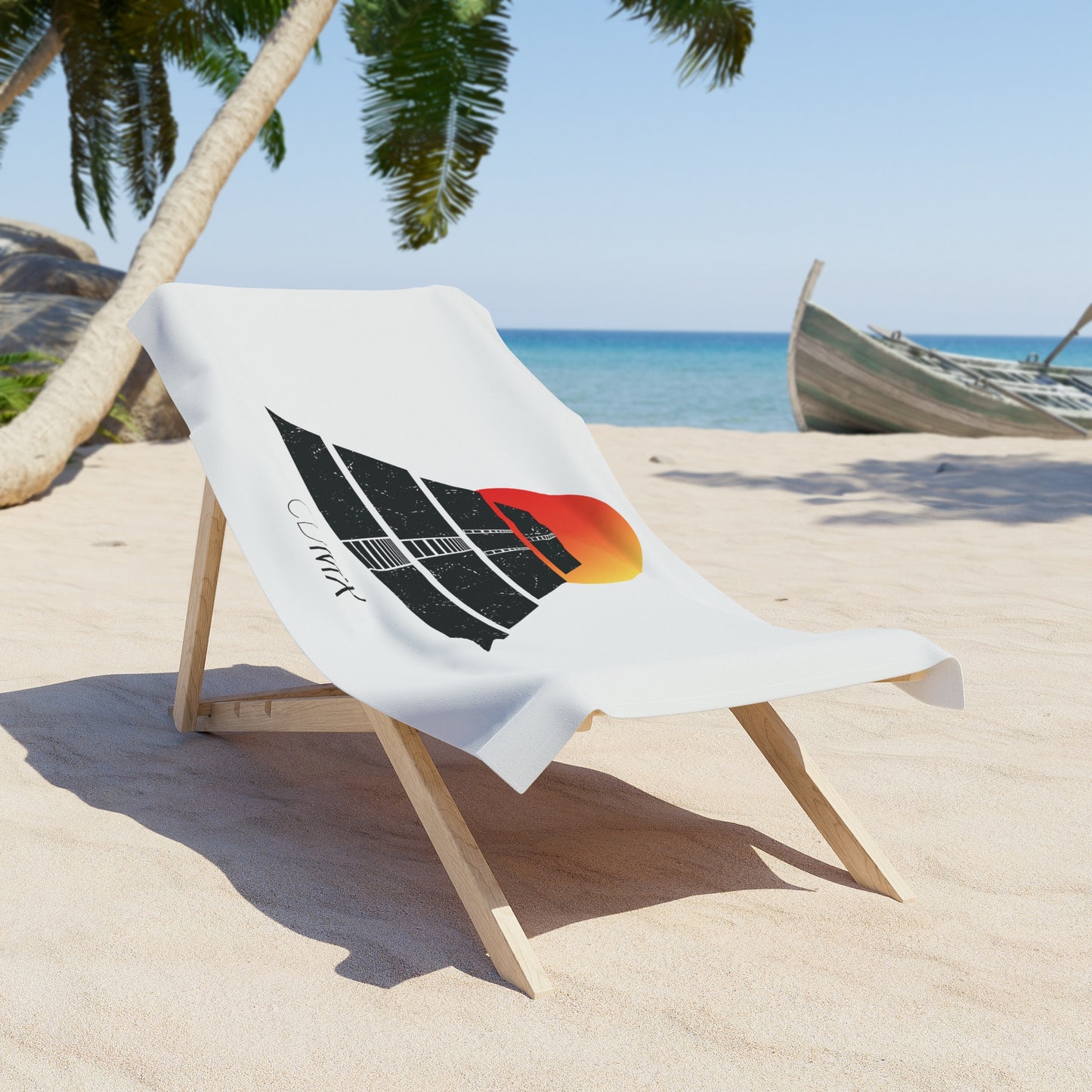 T5 Minimalist Pyramid of the Sun Beach Towel for Men & Women