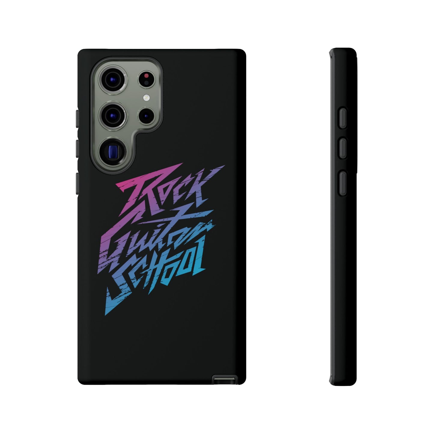 T5 Minimalist ROCK GUITAR SCHOOL Smartphone Case