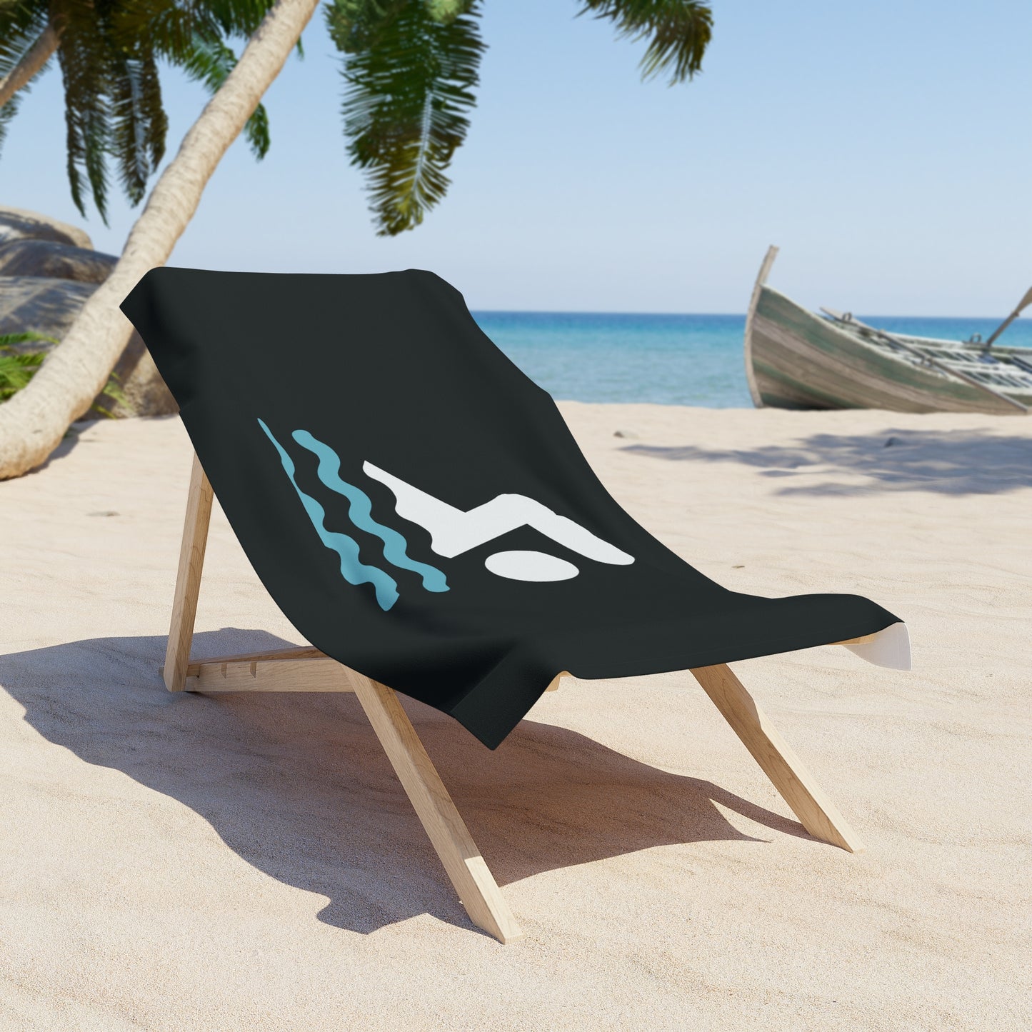 T5 Minimalist Swimming Area Beach Towel for Men & Women