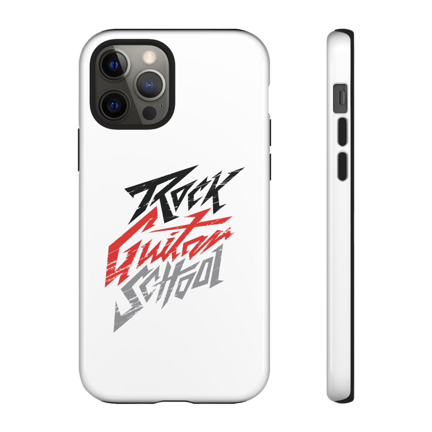 T5 Minimalist ROCK GUITAR SCHOOL Smartphone Case