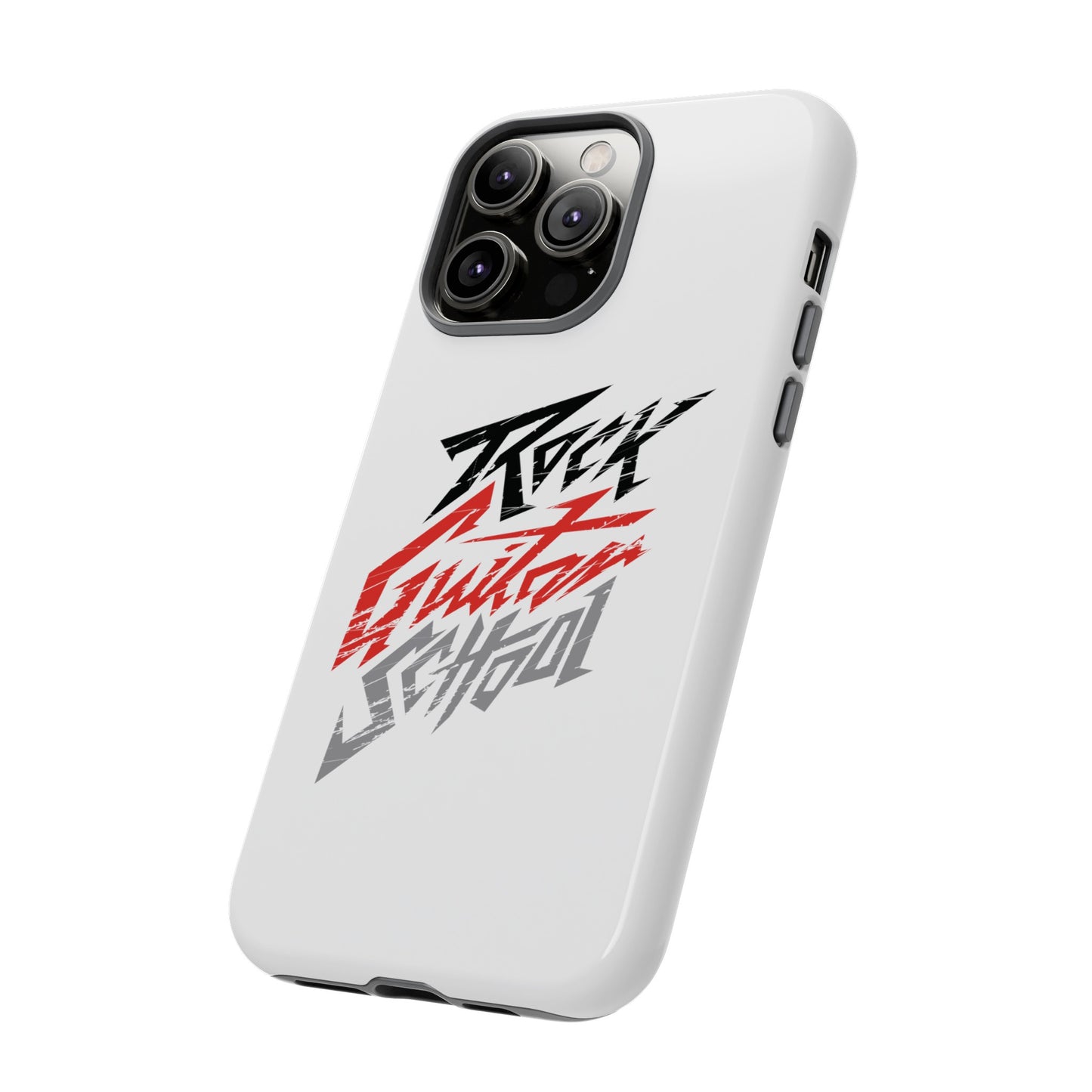 T5 Minimalist ROCK GUITAR SCHOOL Smartphone Case