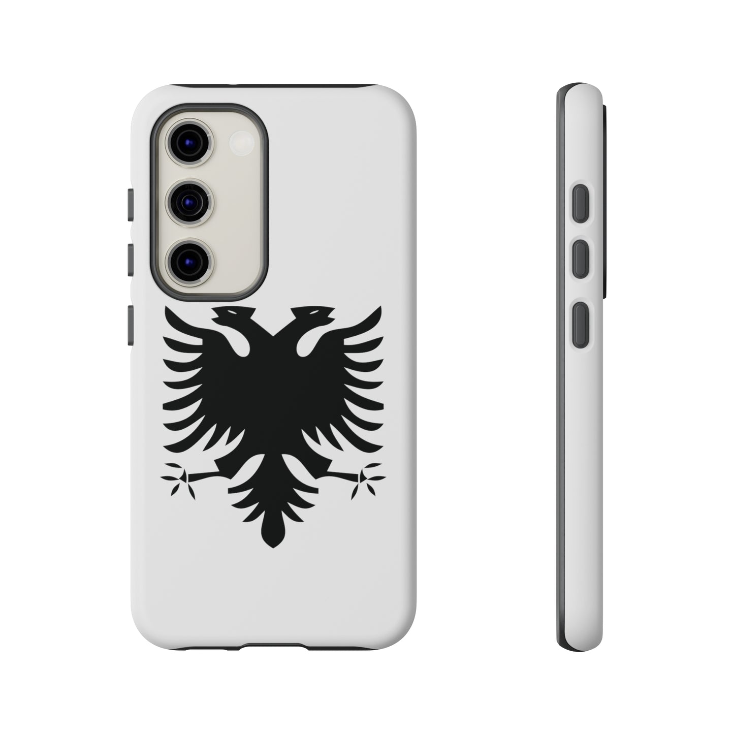 T5 Minimalist Albanian Flag Two Headed Eagle Smartphone Case