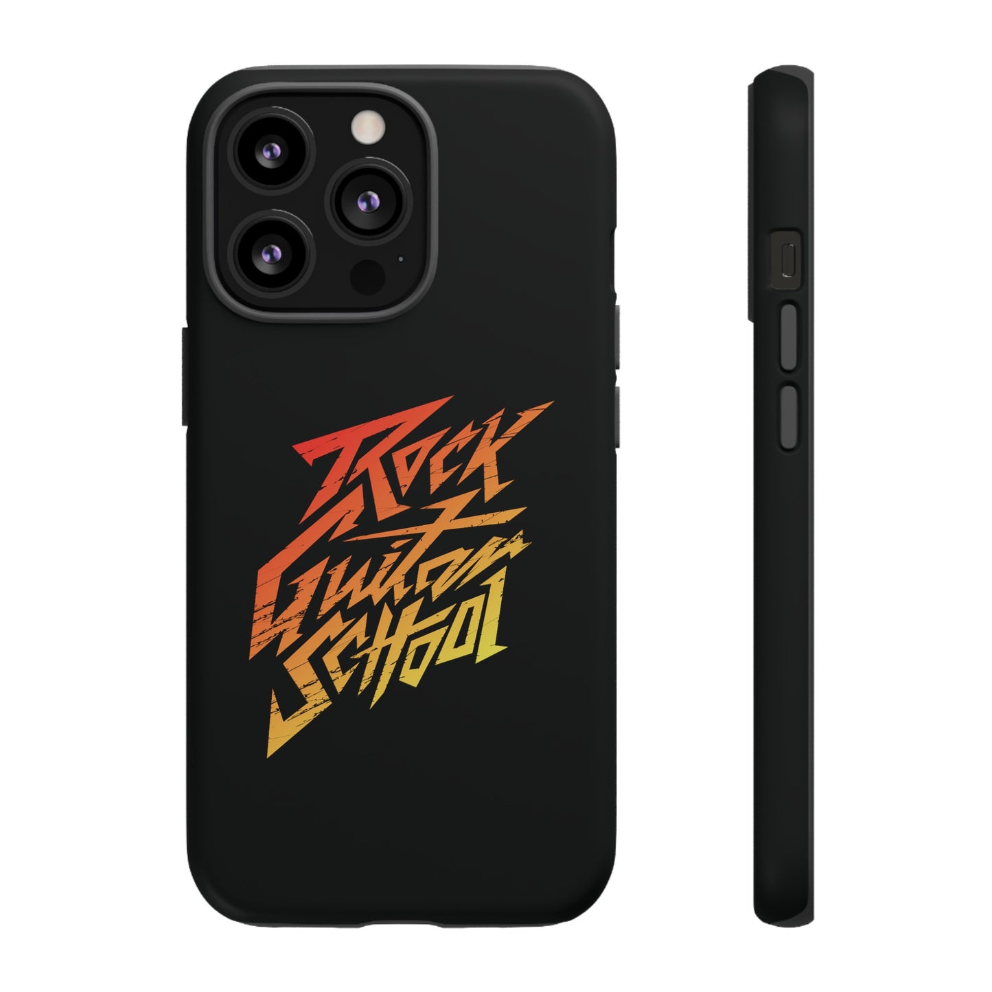 T5 Minimalist ROCK GUITAR SCHOOL Smartphone Case